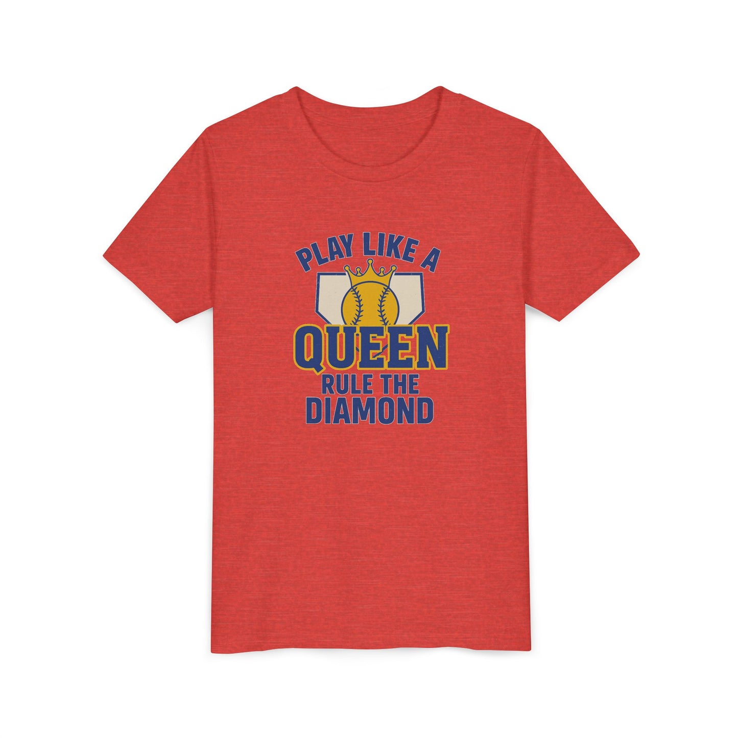 Play Like a Queen Softball Tee