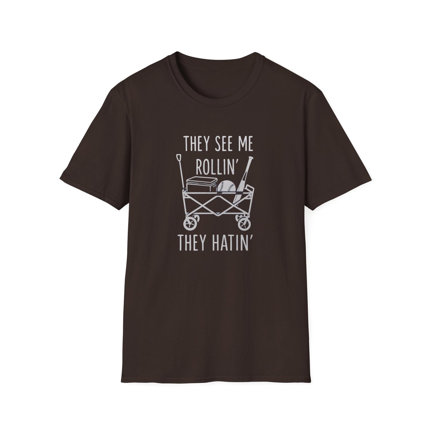 They See Me Rollin Softball Tee