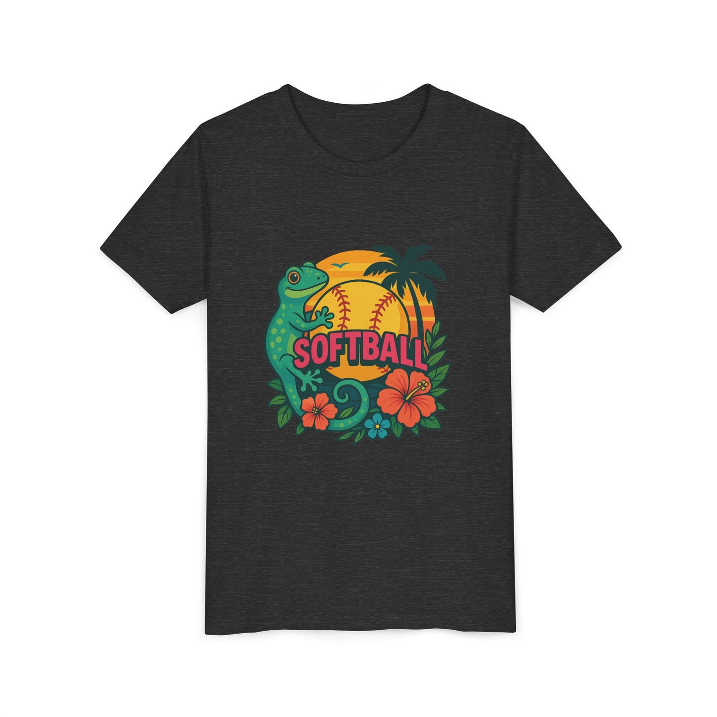 Hawaiian Softball Youth Tee