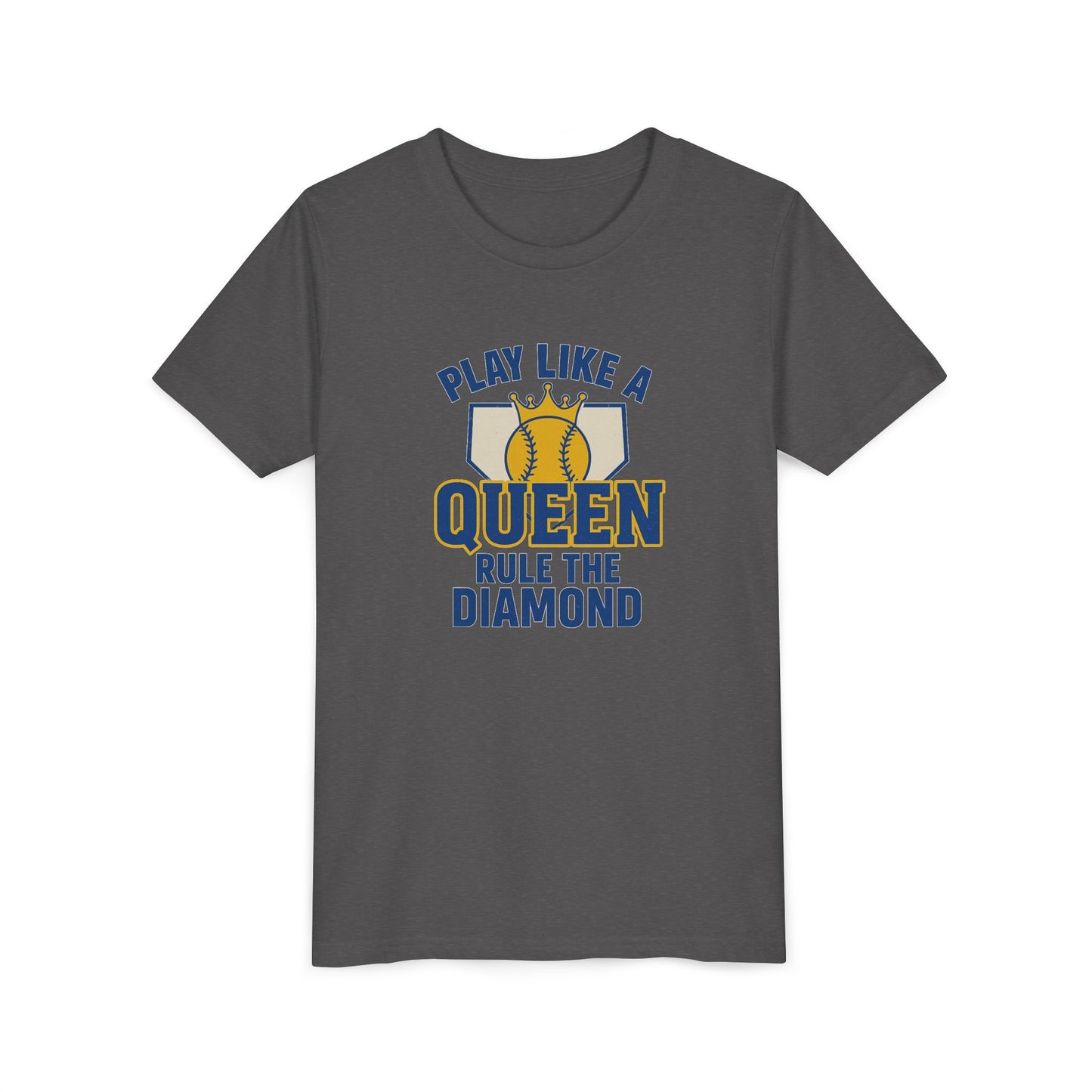 Play Like a Queen Softball Tee