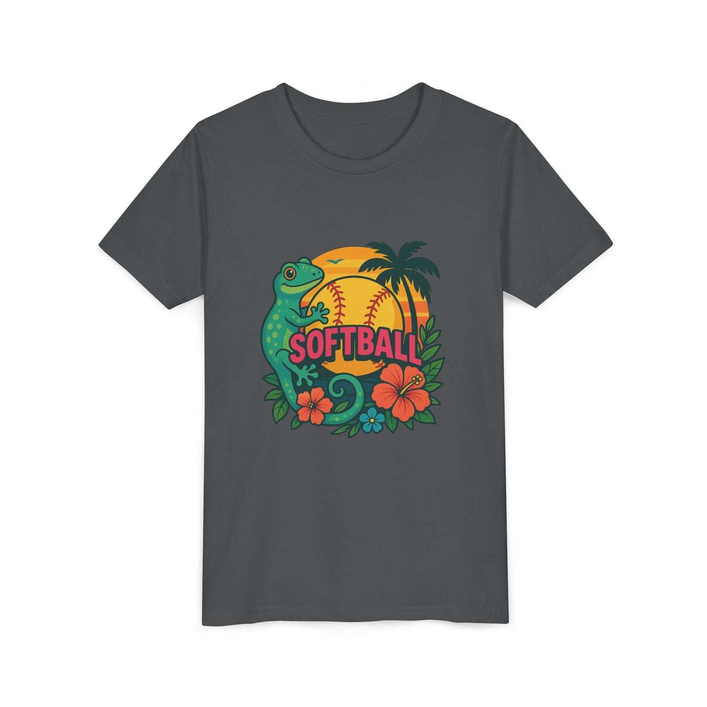 Hawaiian Softball Youth Tee