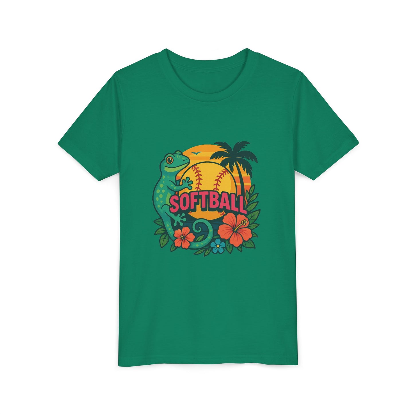 Hawaiian Softball Youth Tee