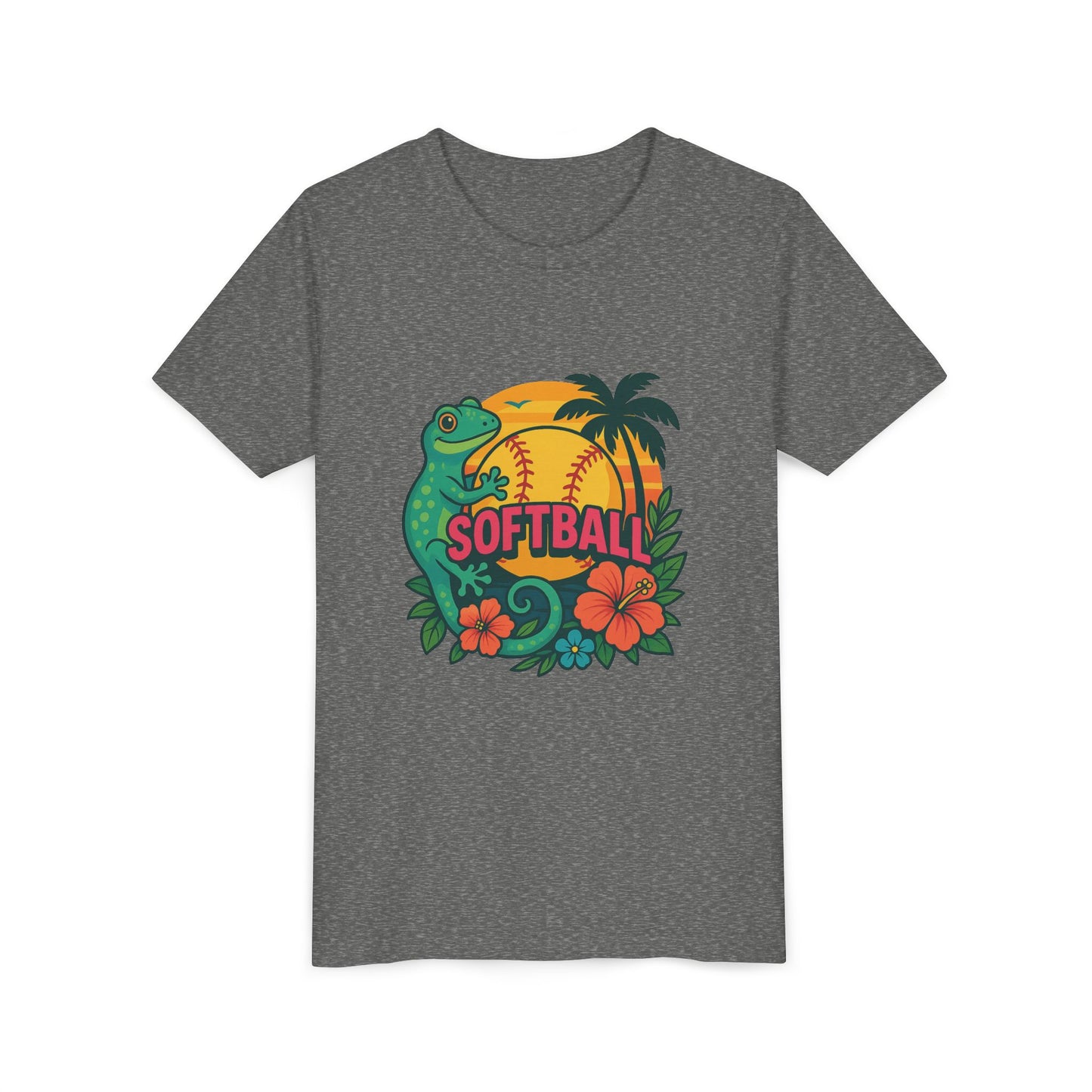 Hawaiian Softball Youth Tee