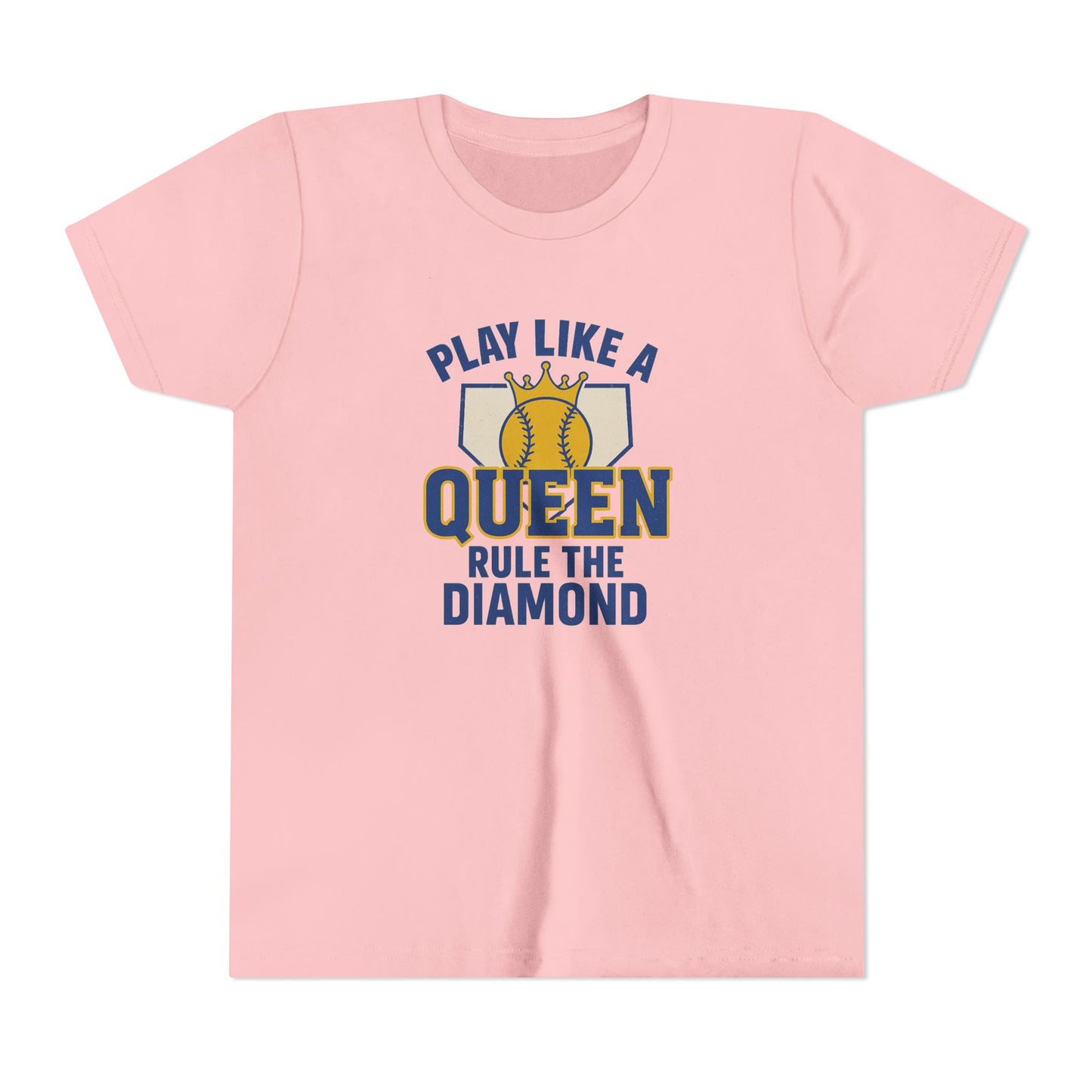 Play Like a Queen Softball Tee