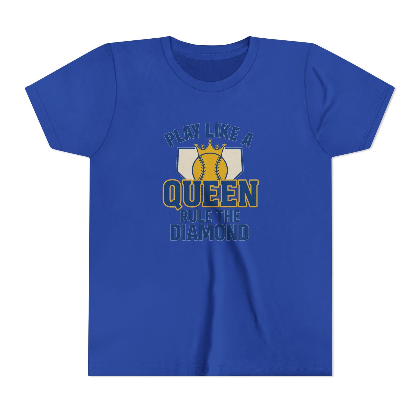 Play Like a Queen Softball Tee