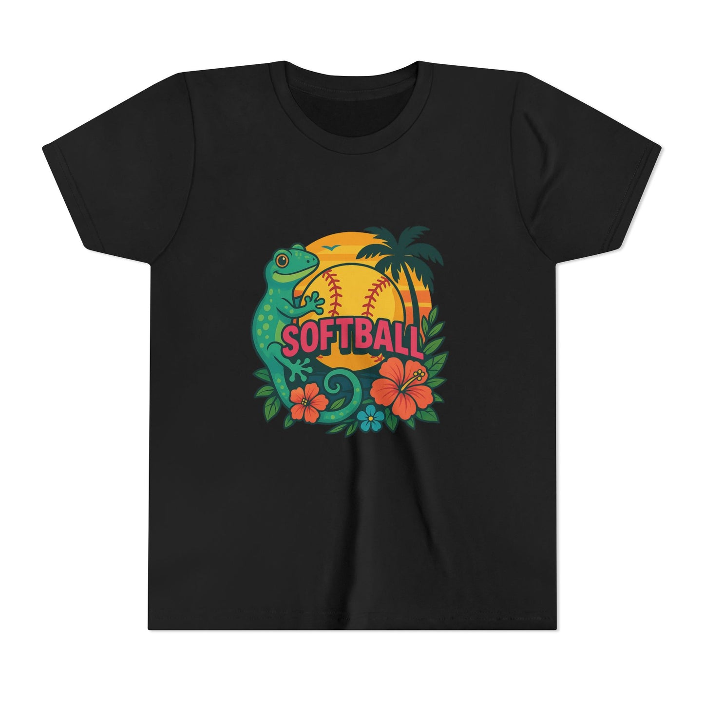 Hawaiian Softball Youth Tee
