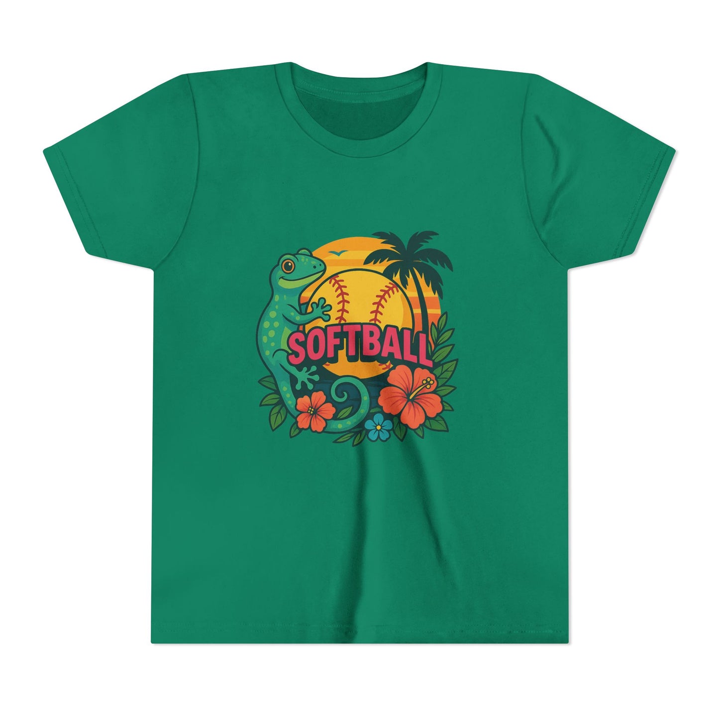 Hawaiian Softball Youth Tee