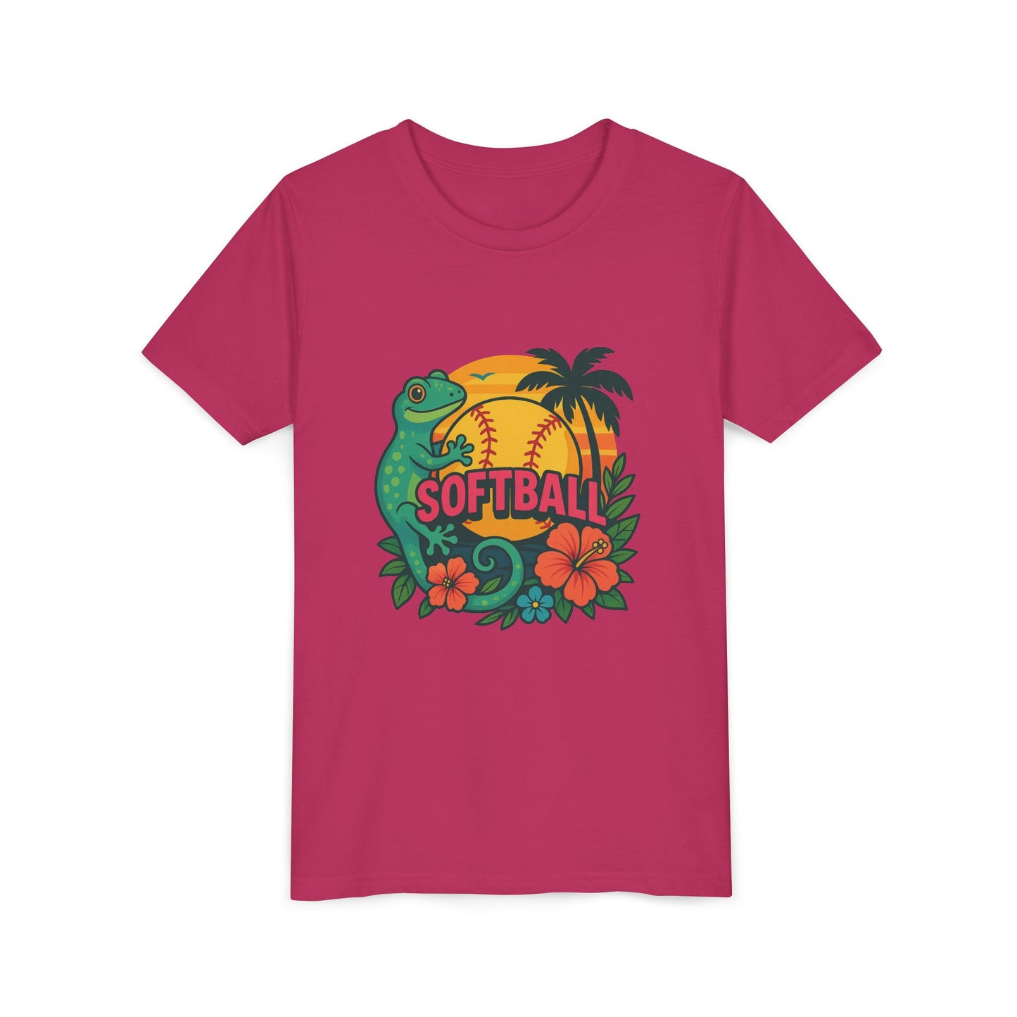Hawaiian Softball Youth Tee