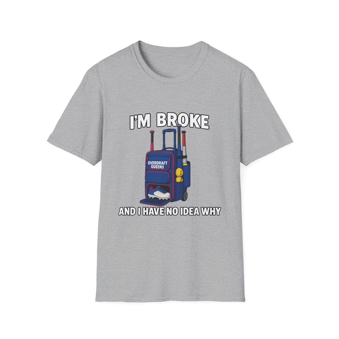 Softball Mom I'm Broke Tee