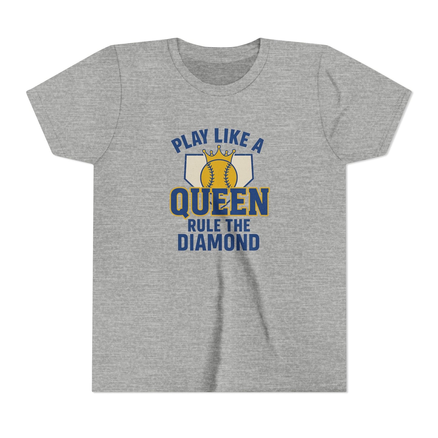 Play Like a Queen Softball Tee
