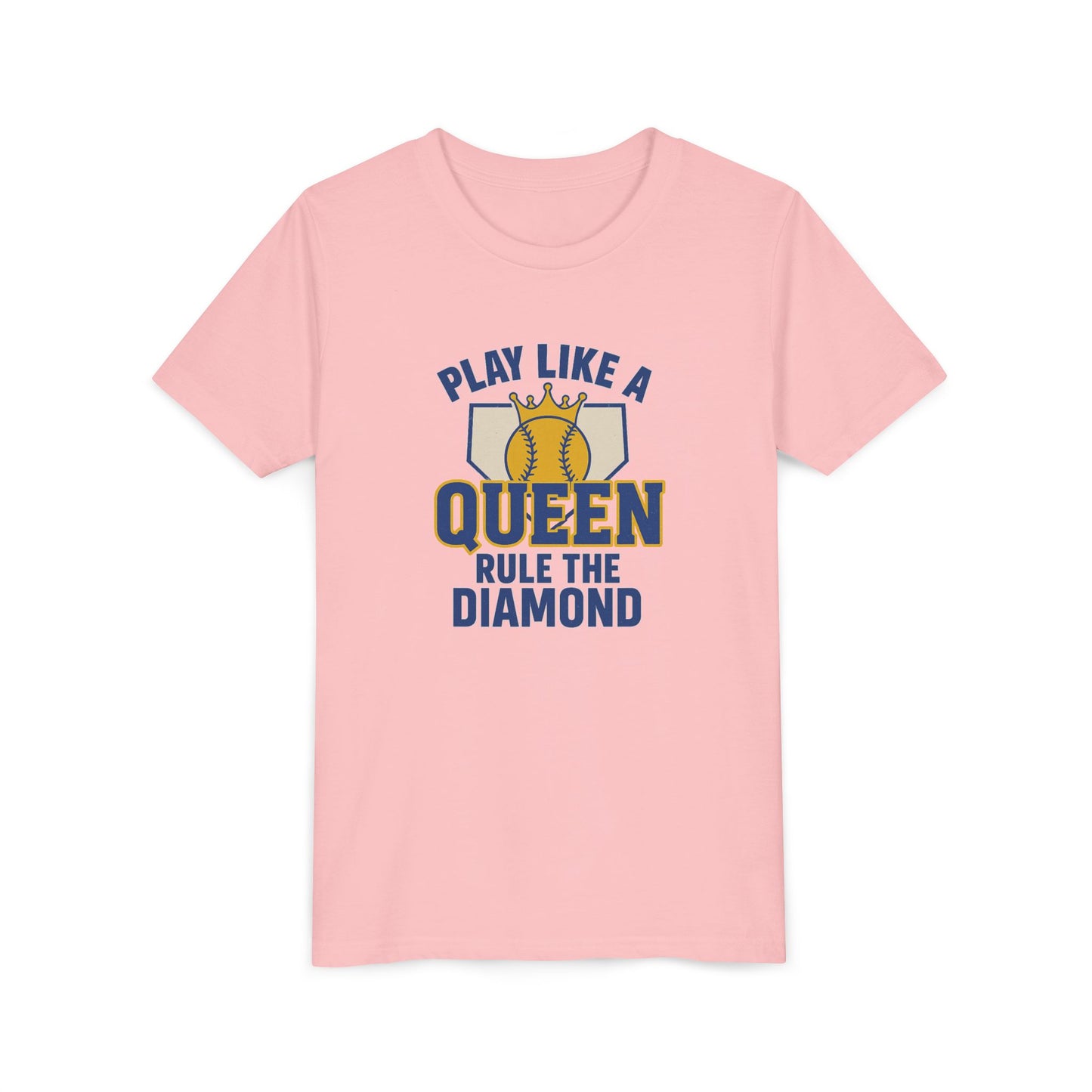 Play Like a Queen Softball Tee
