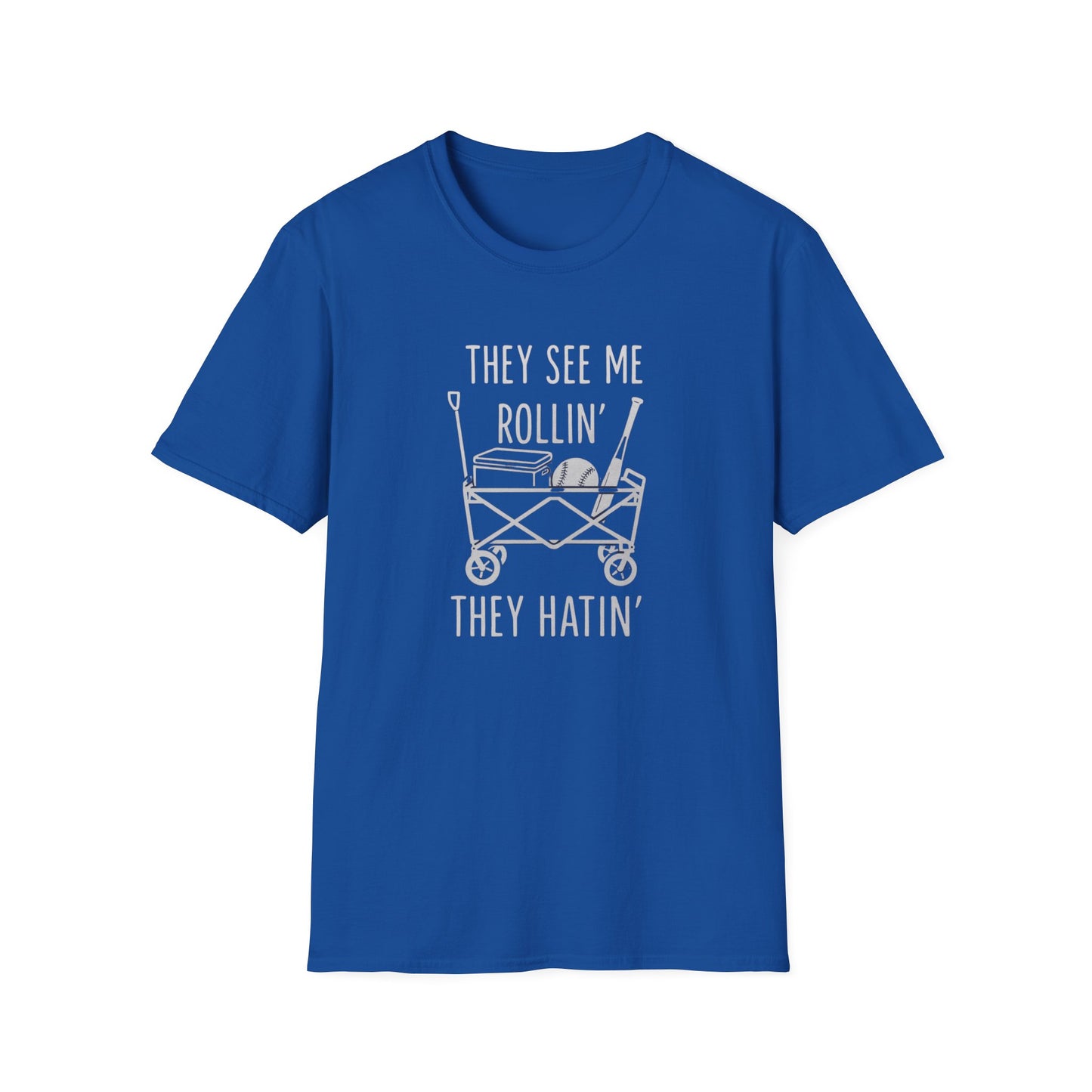 They See Me Rollin Softball Tee