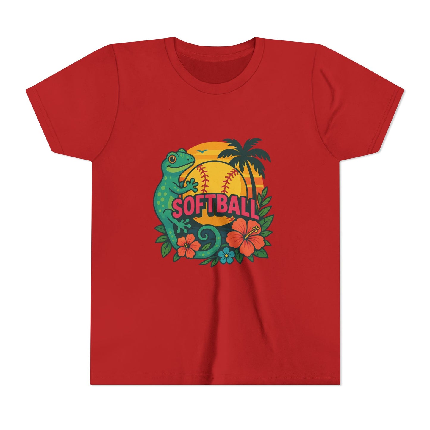 Hawaiian Softball Youth Tee