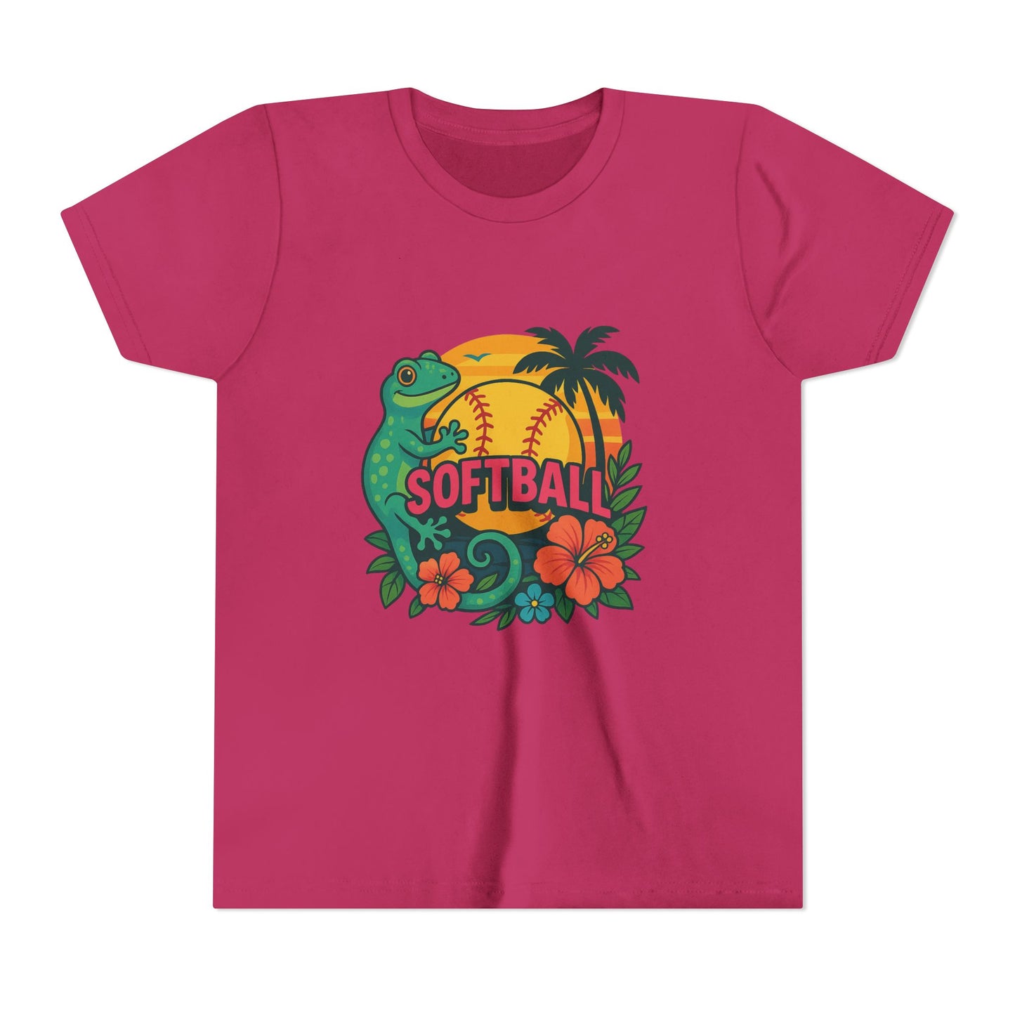 Hawaiian Softball Youth Tee