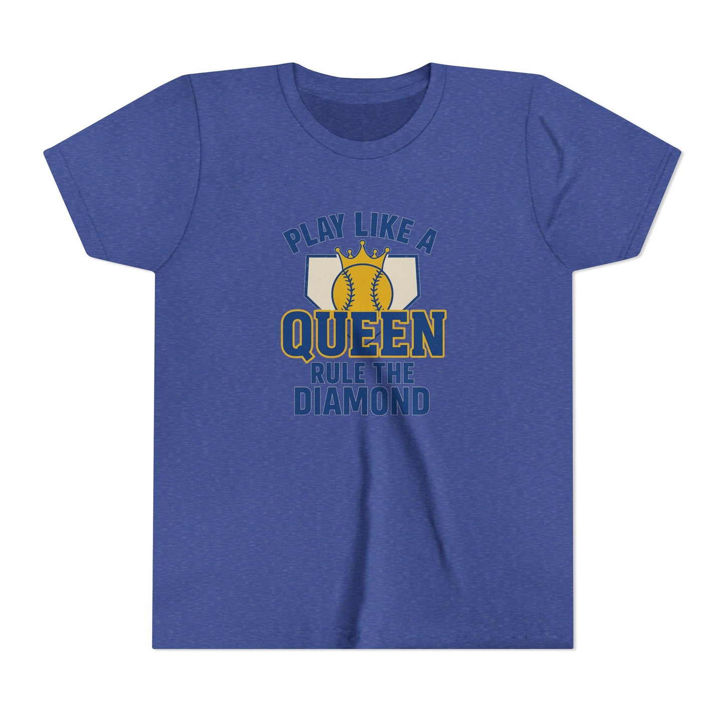 Play Like a Queen Softball Tee