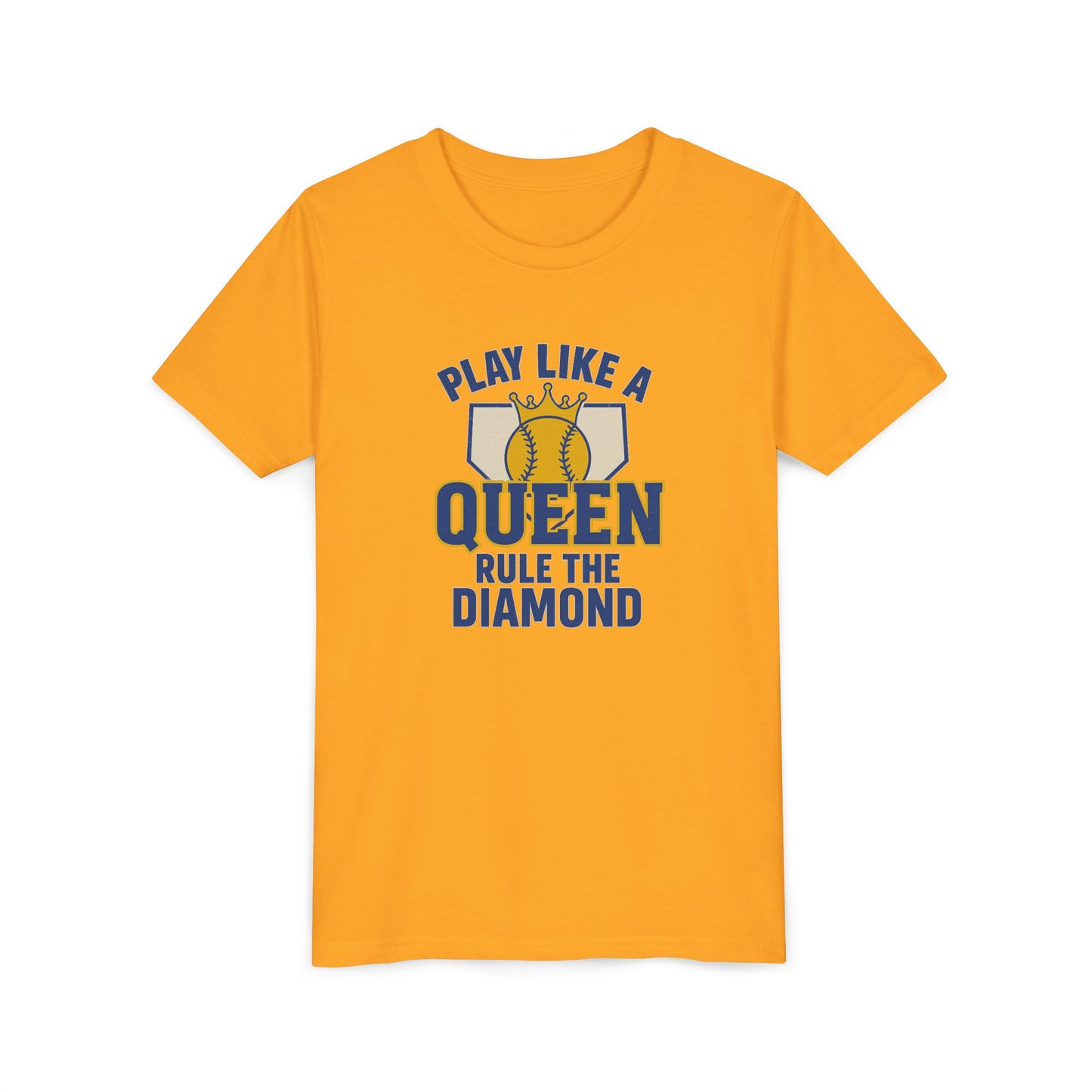 Play Like a Queen Softball Tee