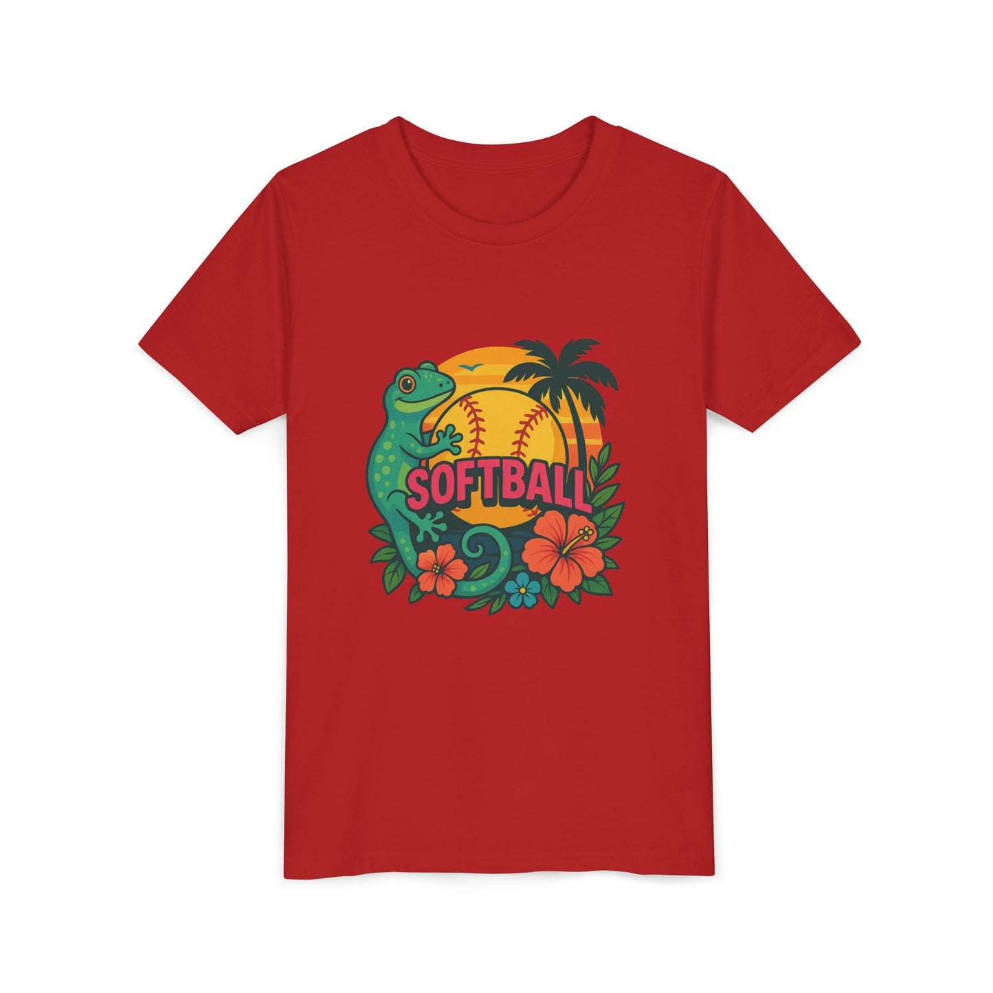Hawaiian Softball Youth Tee