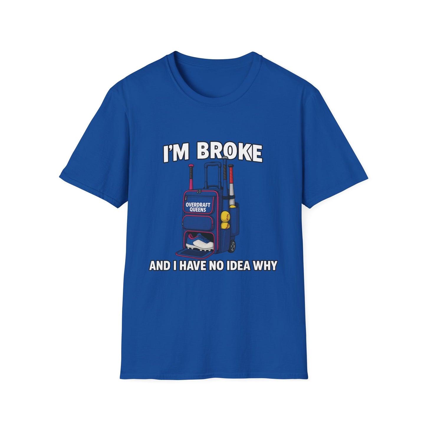 Softball Mom I'm Broke Tee