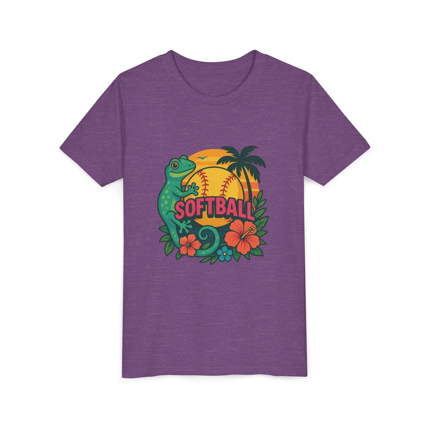 Hawaiian Softball Youth Tee
