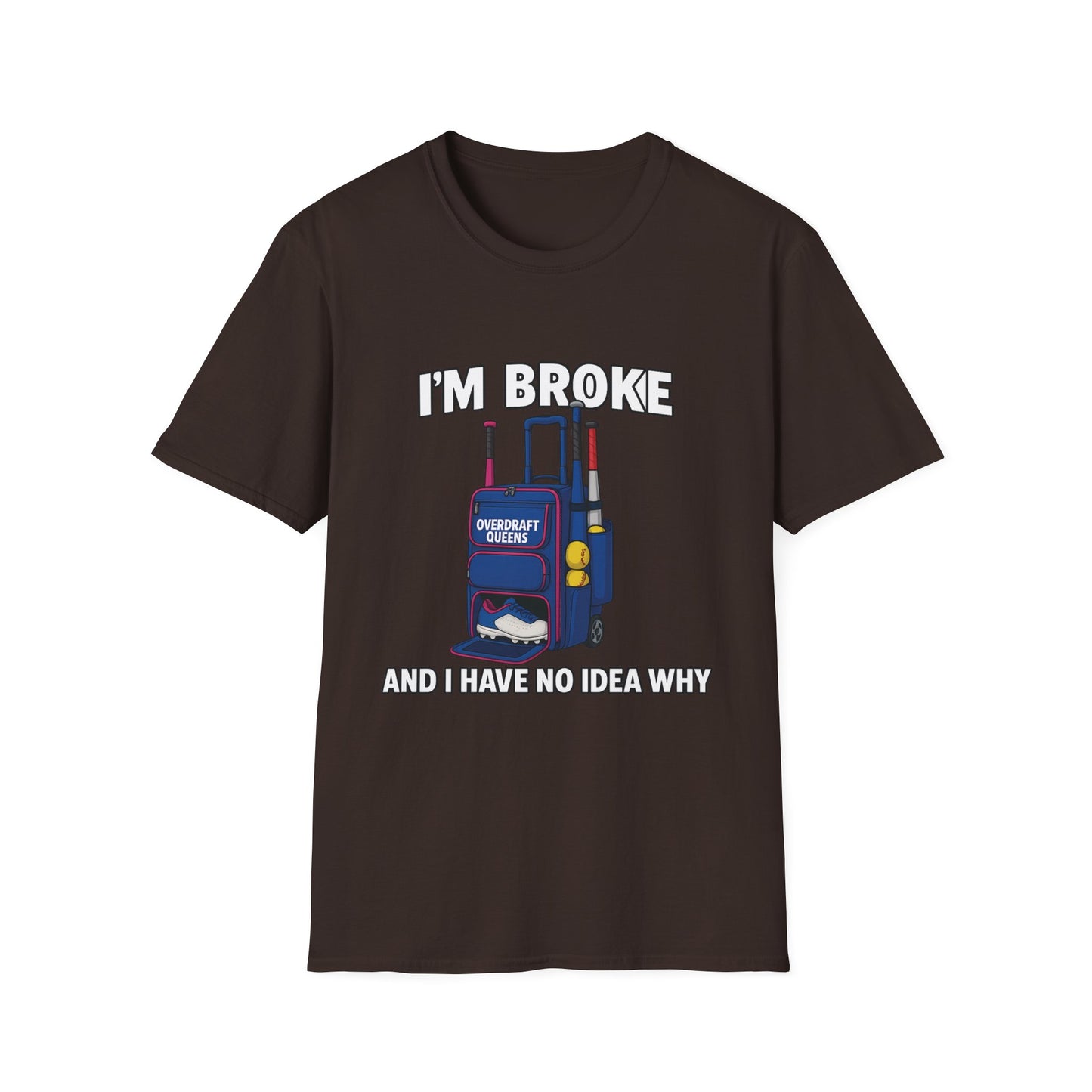 Softball Mom I'm Broke Tee