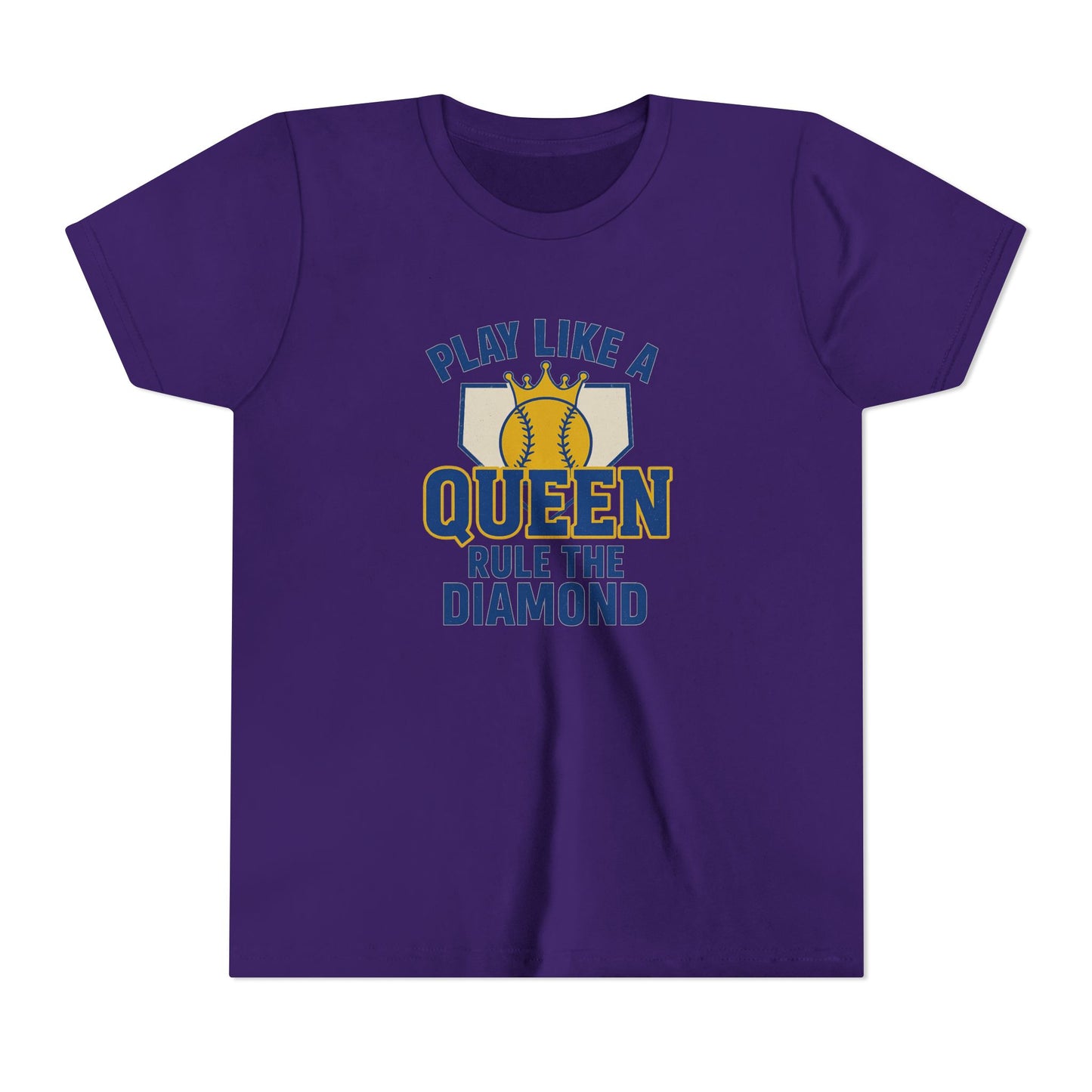 Play Like a Queen Softball Tee