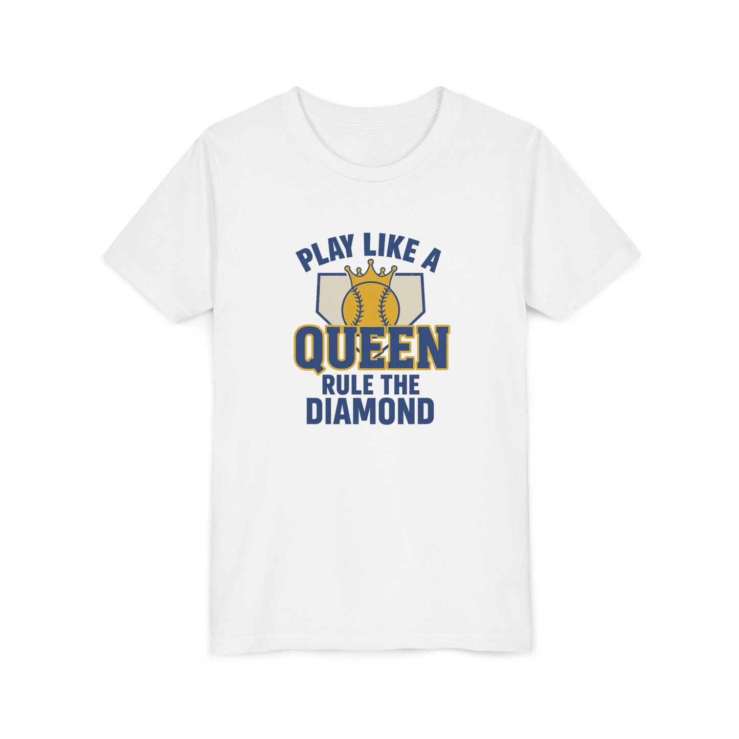 Play Like a Queen Softball Tee