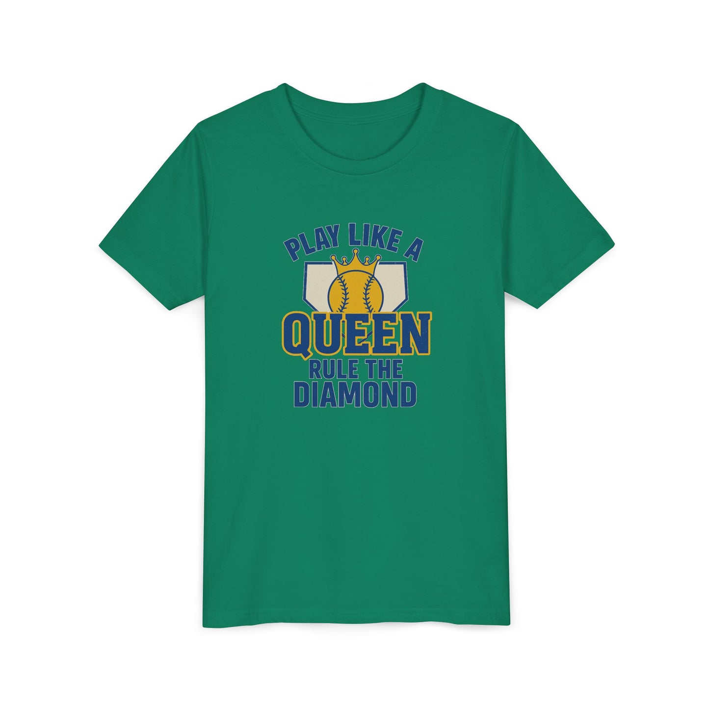 Play Like a Queen Softball Tee