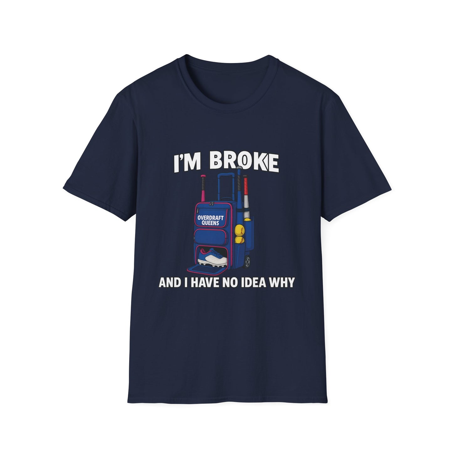 Softball Mom I'm Broke Tee