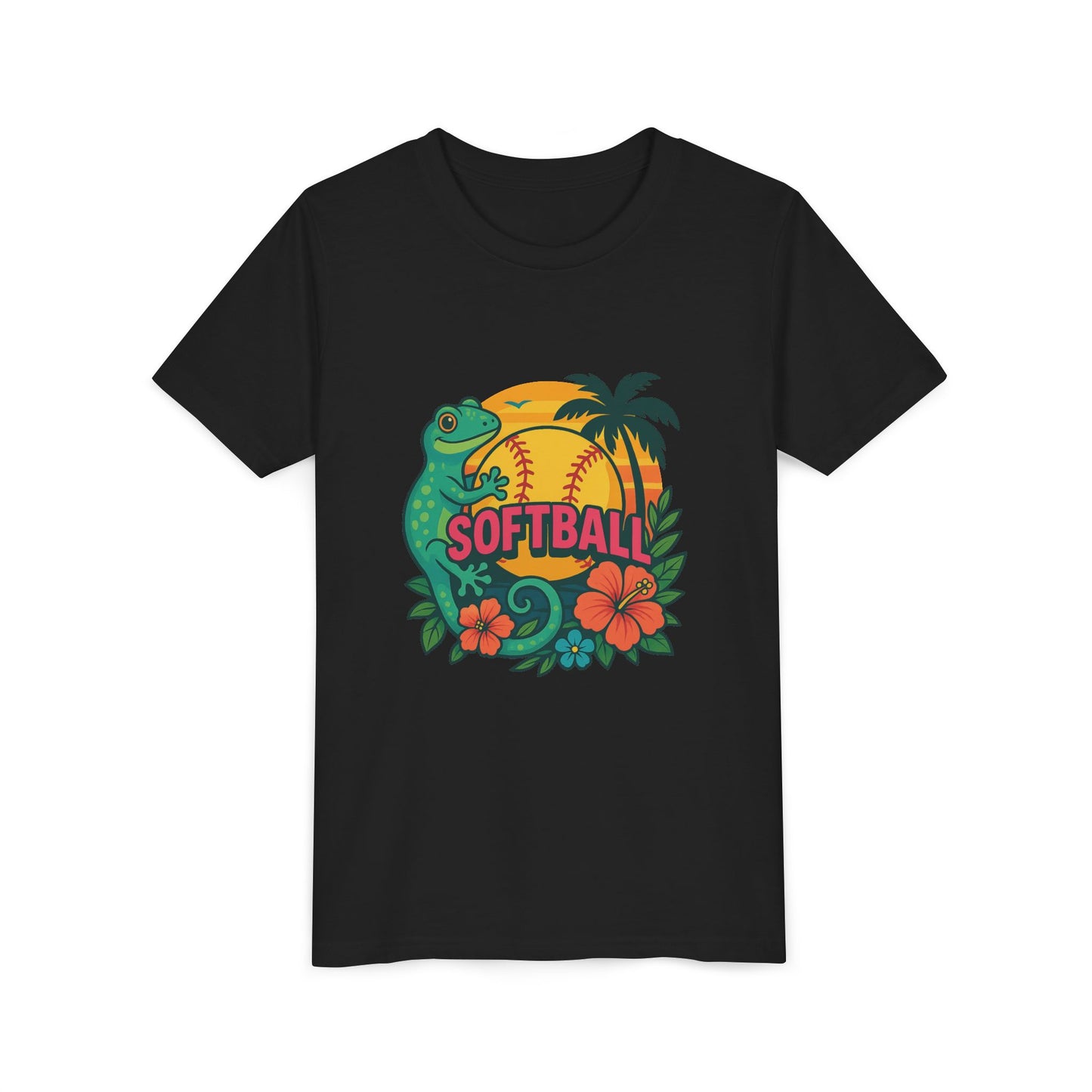 Hawaiian Softball Youth Tee