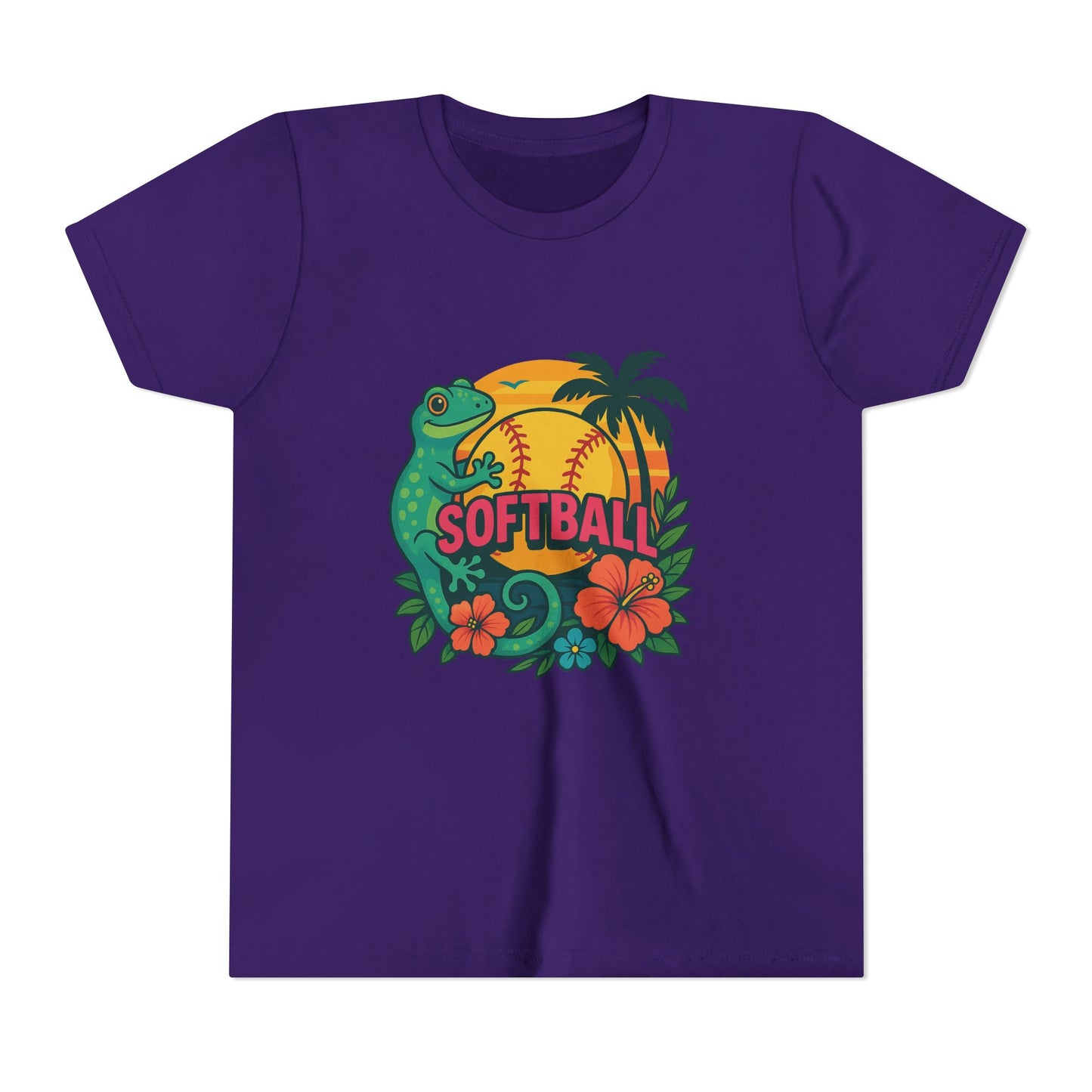 Hawaiian Softball Youth Tee