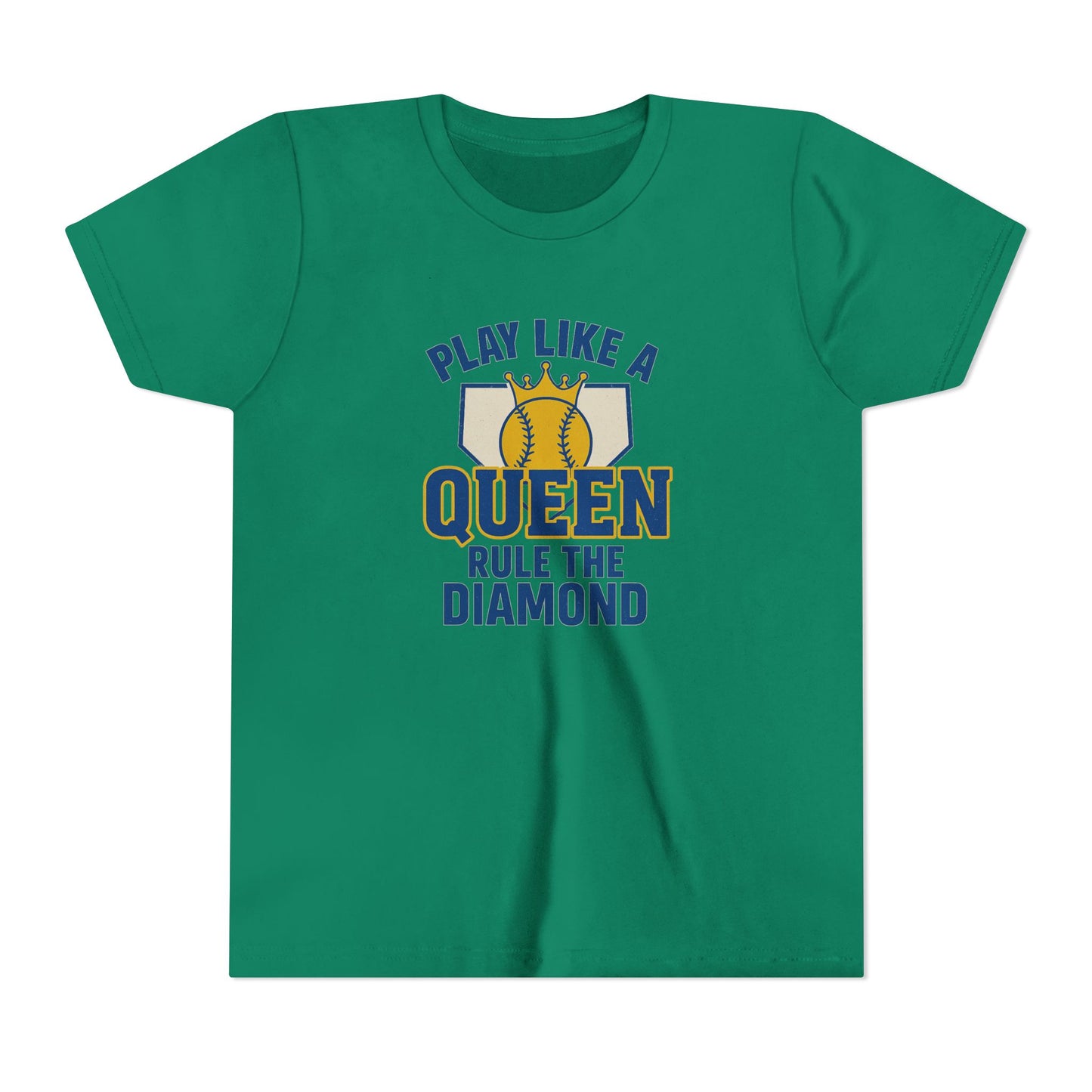 Play Like a Queen Softball Tee