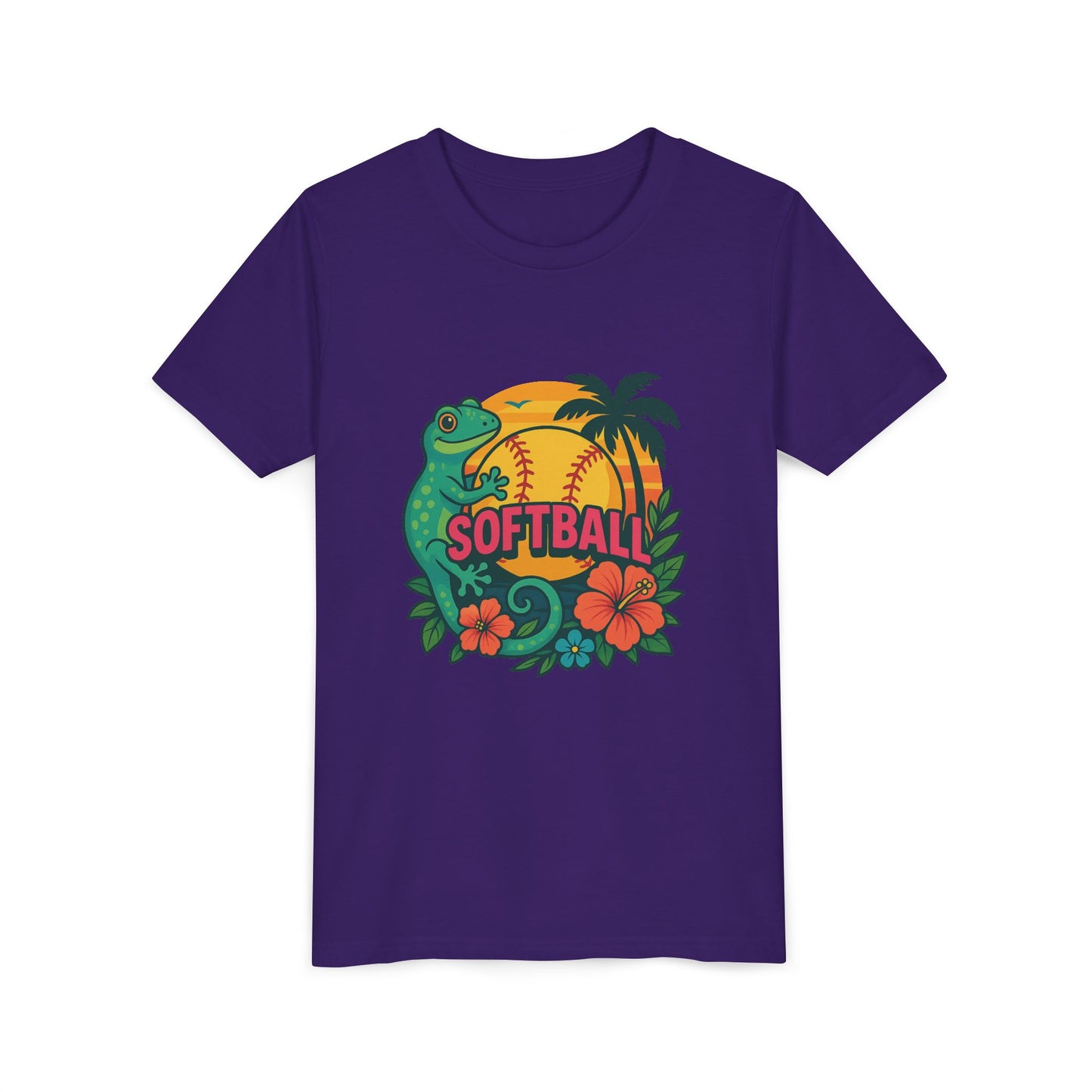 Hawaiian Softball Youth Tee