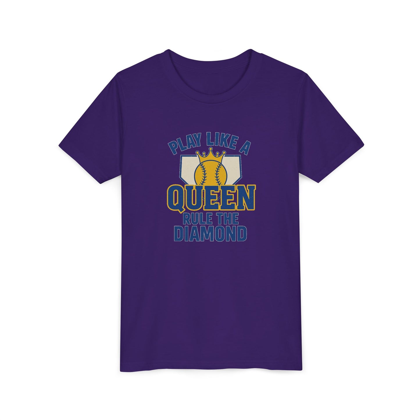 Play Like a Queen Softball Tee