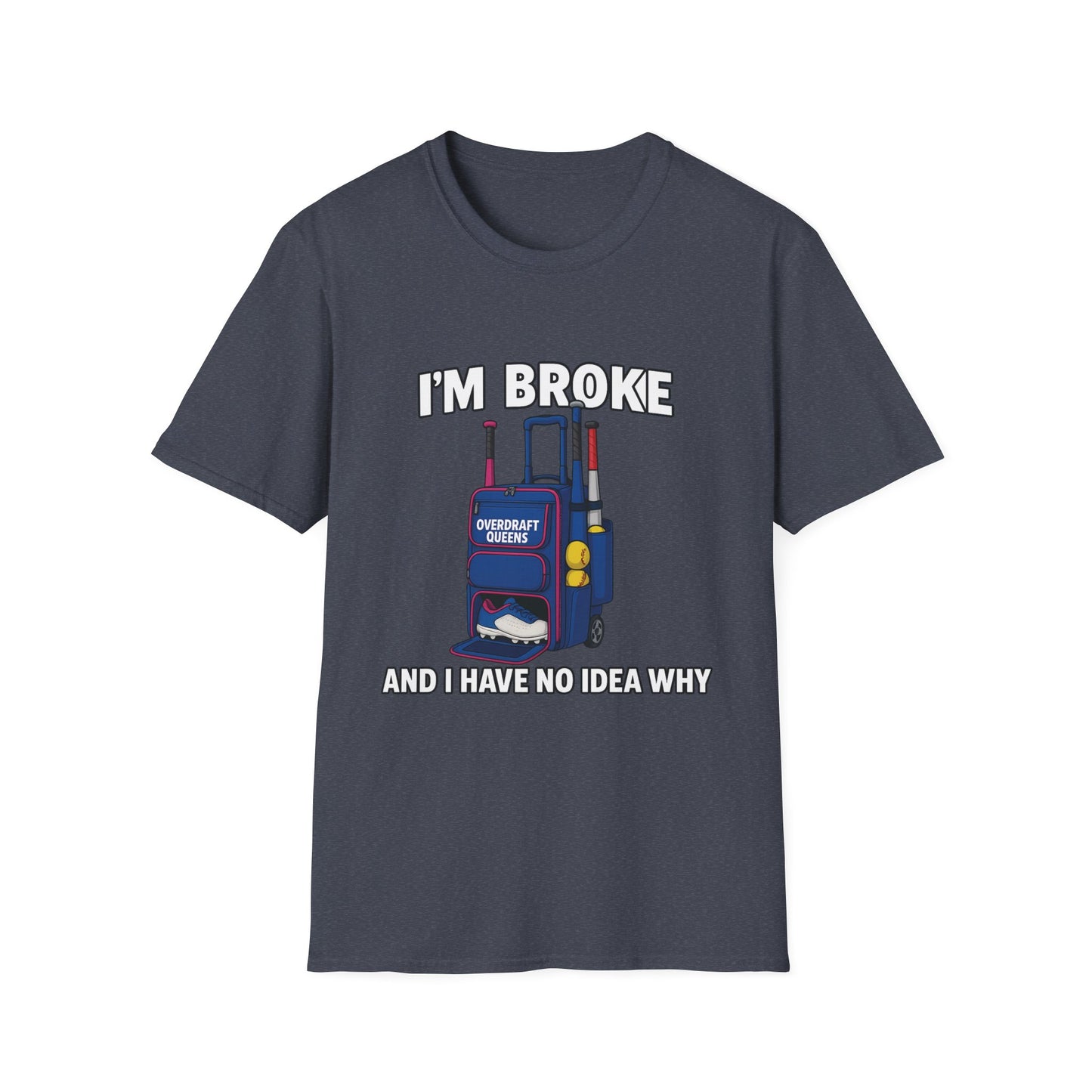 Softball Mom I'm Broke Tee