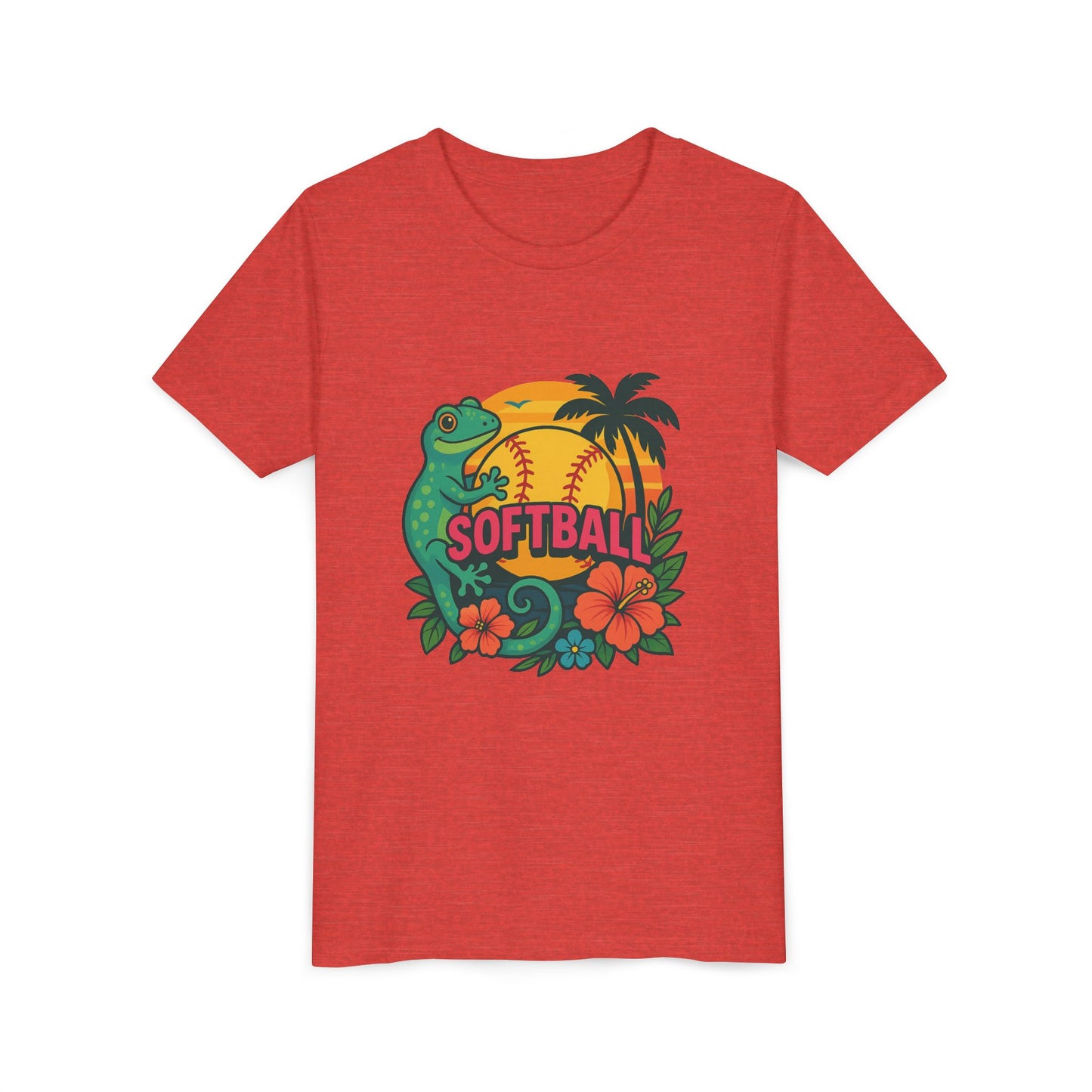 Hawaiian Softball Youth Tee