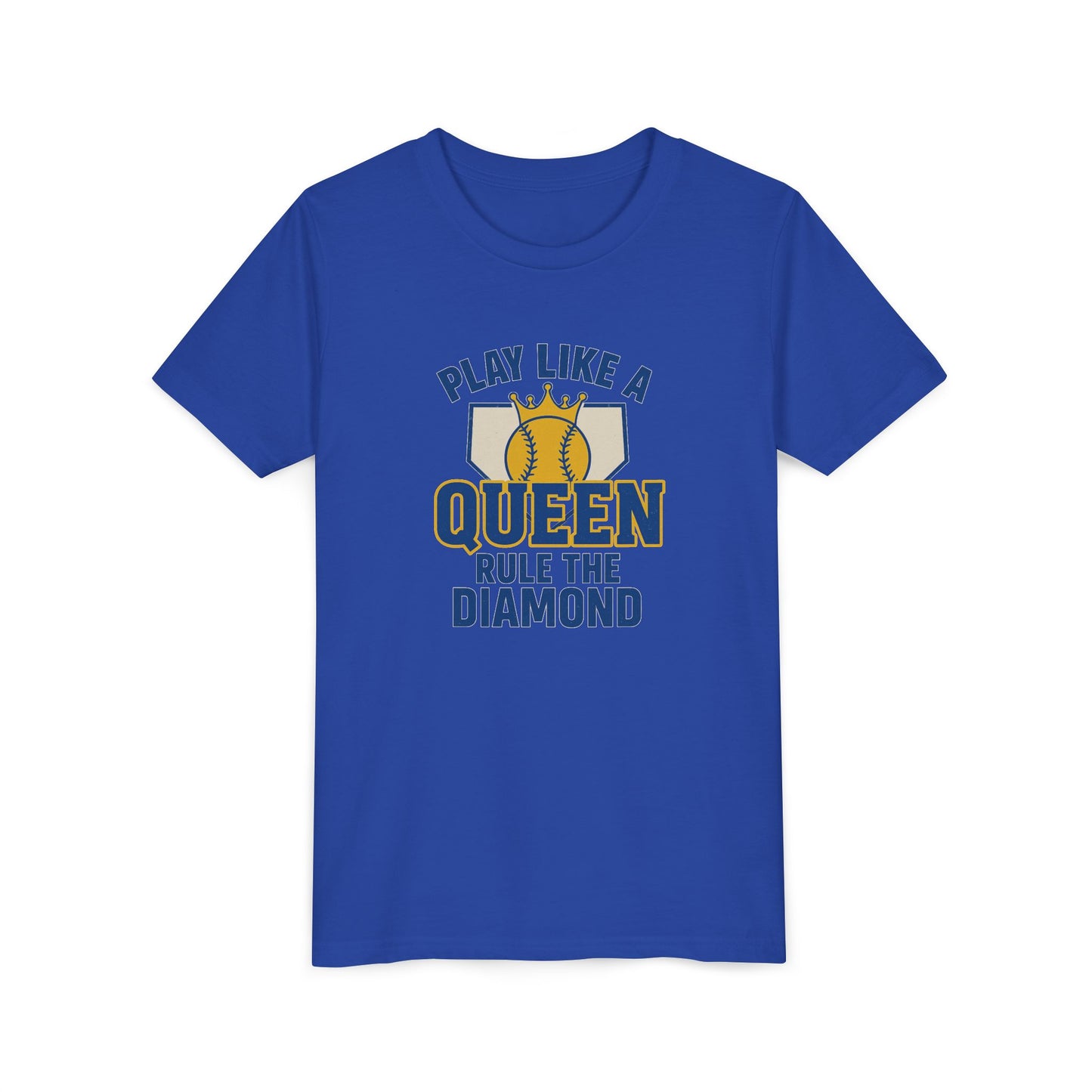 Play Like a Queen Softball Tee