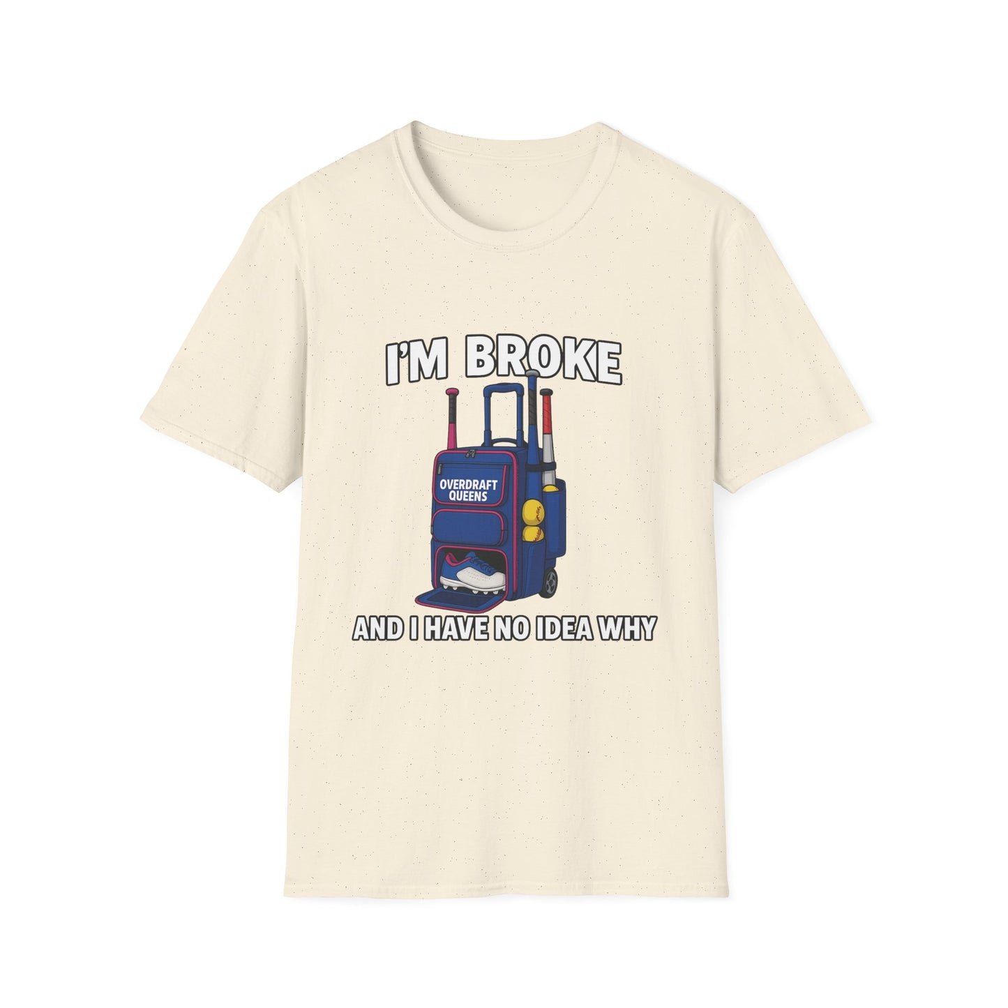 Softball Mom I'm Broke Tee