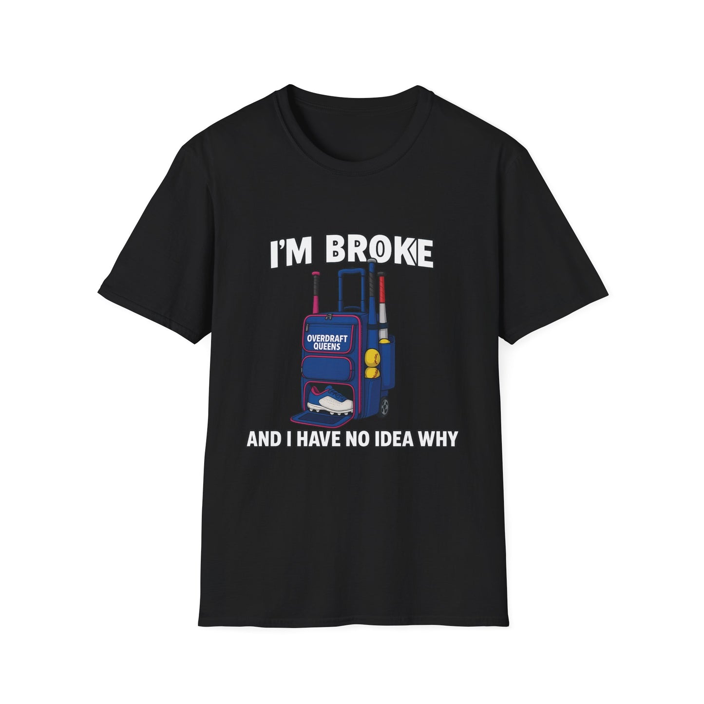 Softball Mom I'm Broke Tee