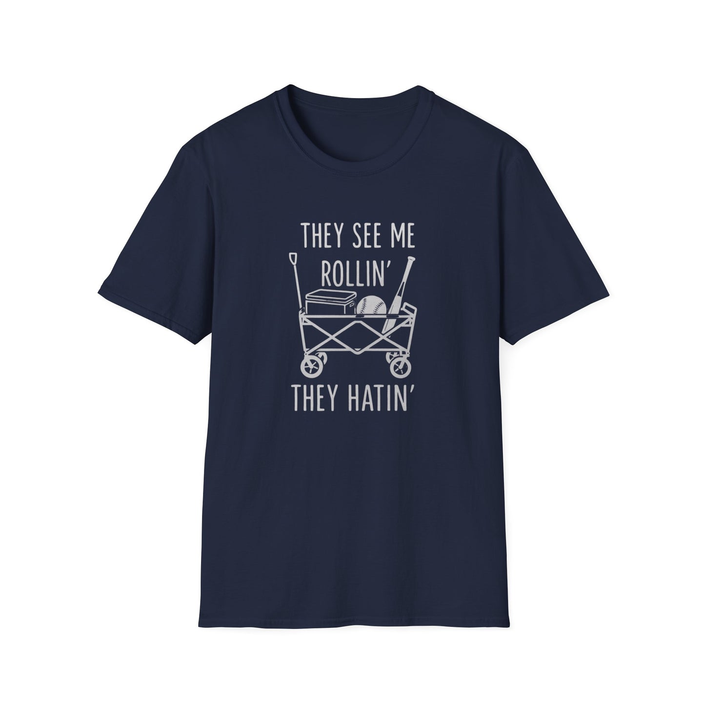 They See Me Rollin Softball Tee