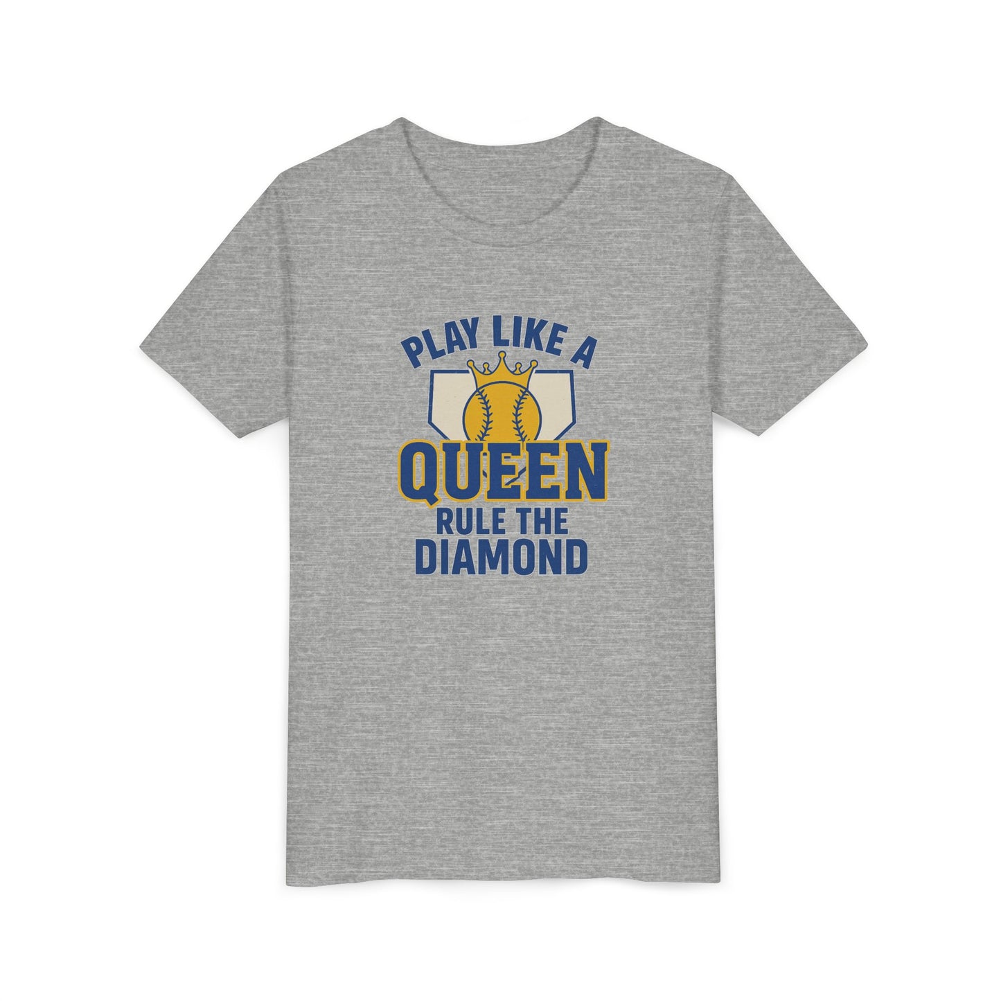 Play Like a Queen Softball Tee