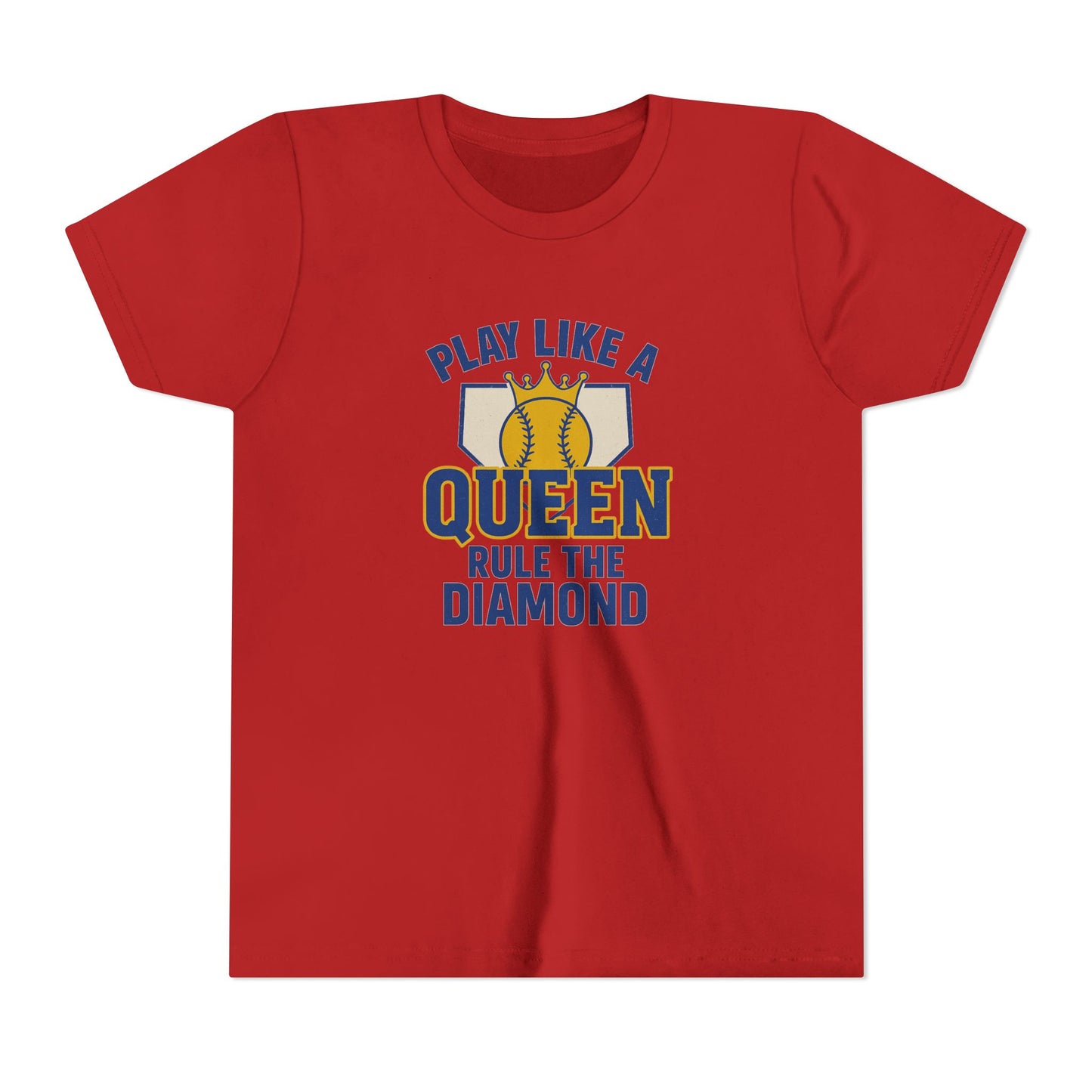 Play Like a Queen Softball Tee