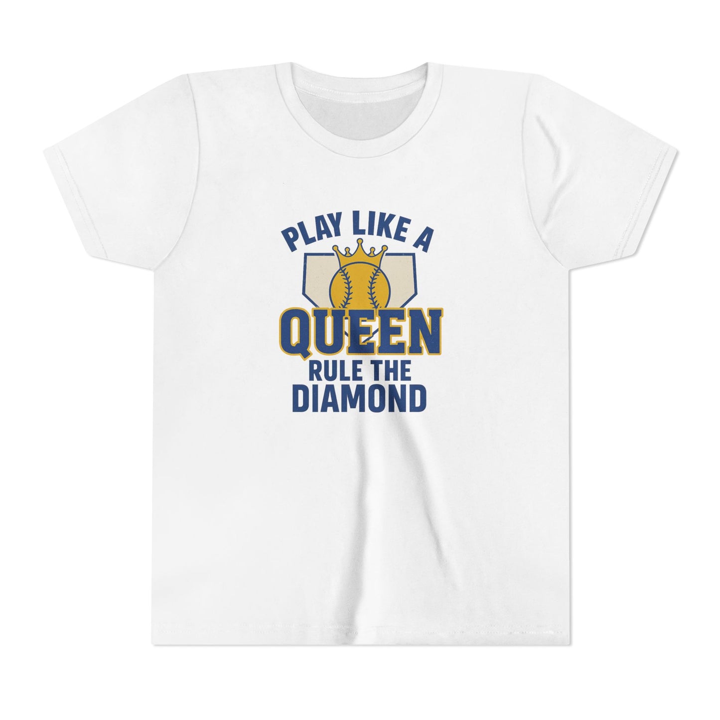Play Like a Queen Softball Tee