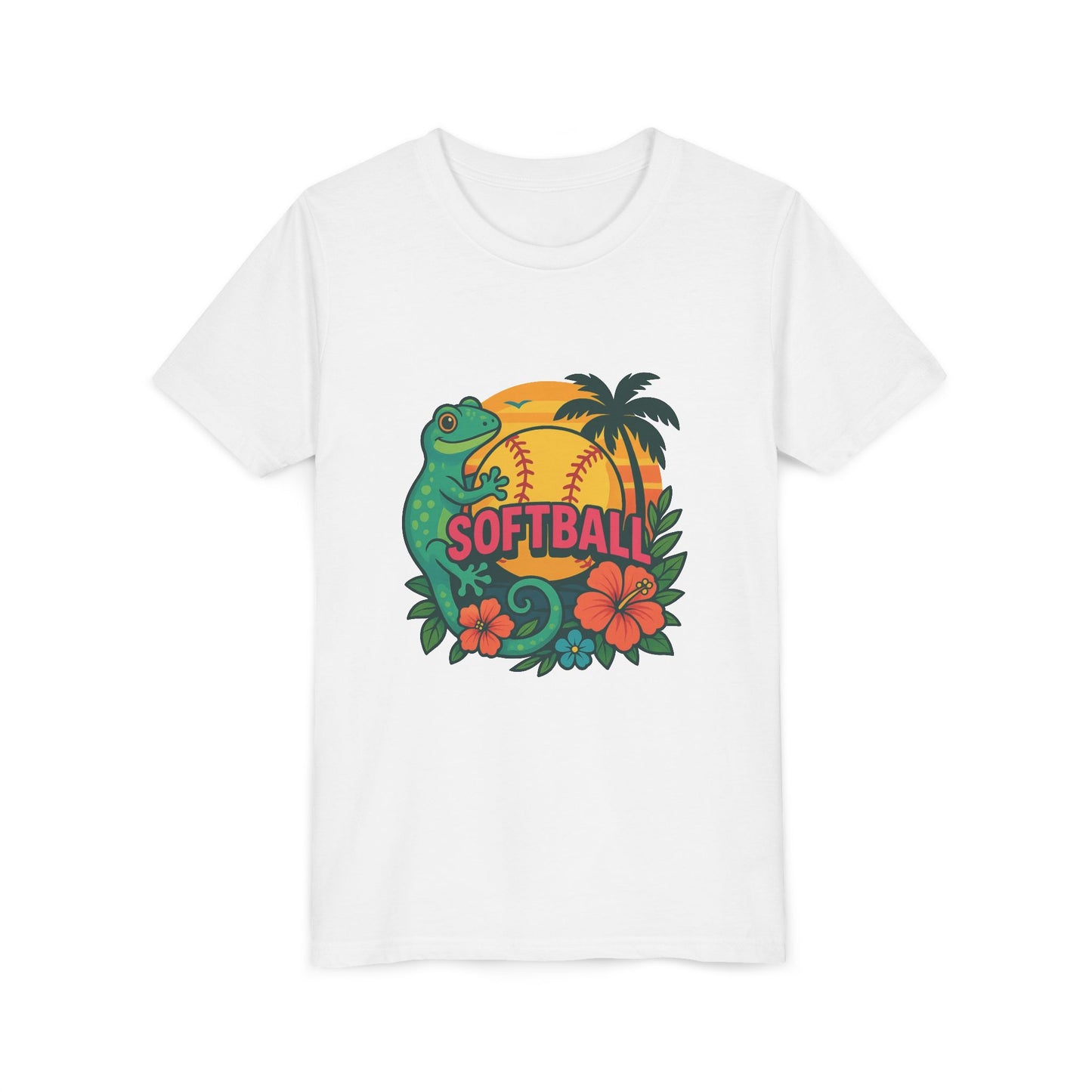 Hawaiian Softball Youth Tee