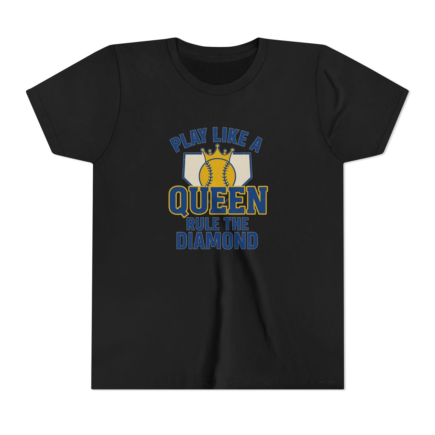 Play Like a Queen Softball Tee