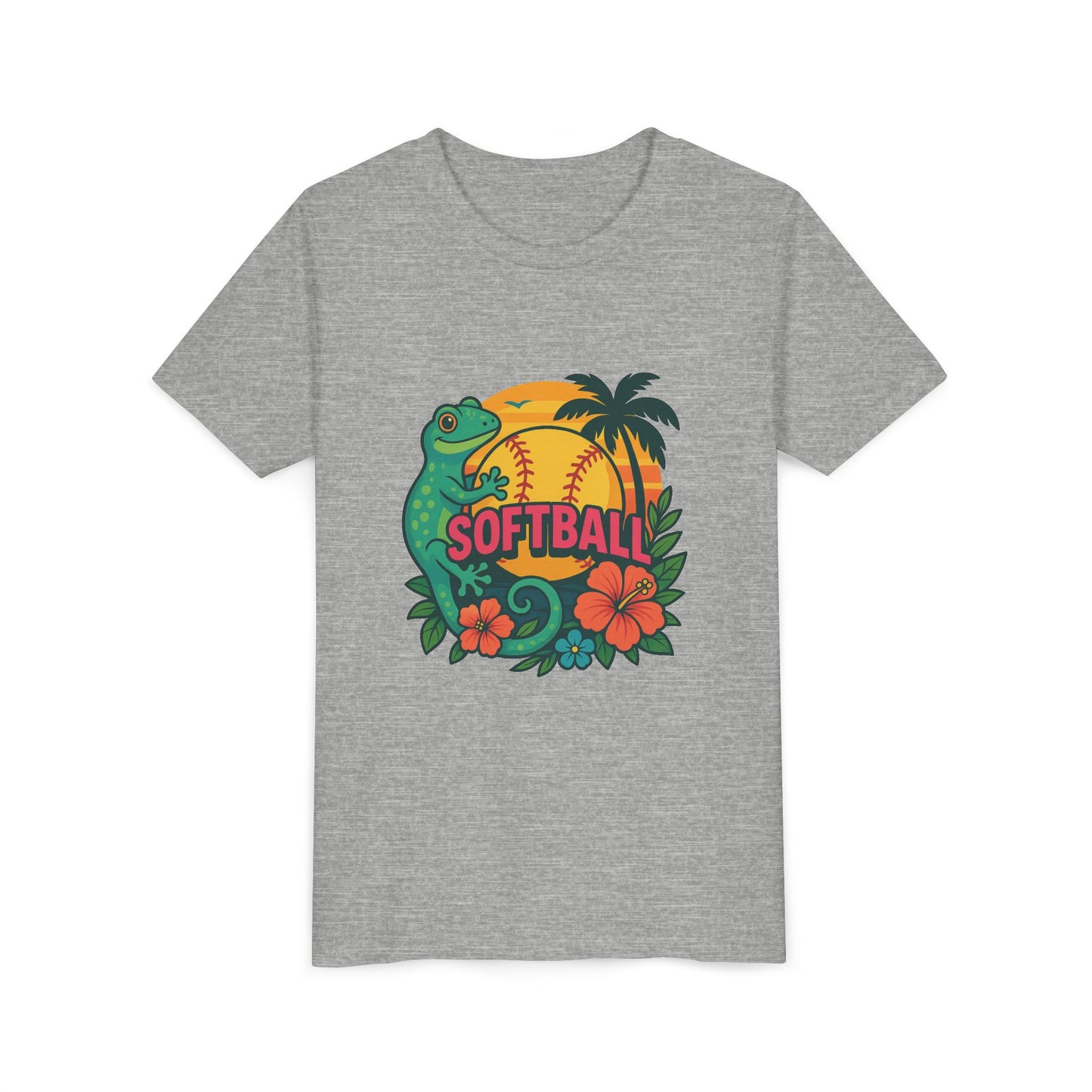 Hawaiian Softball Youth Tee