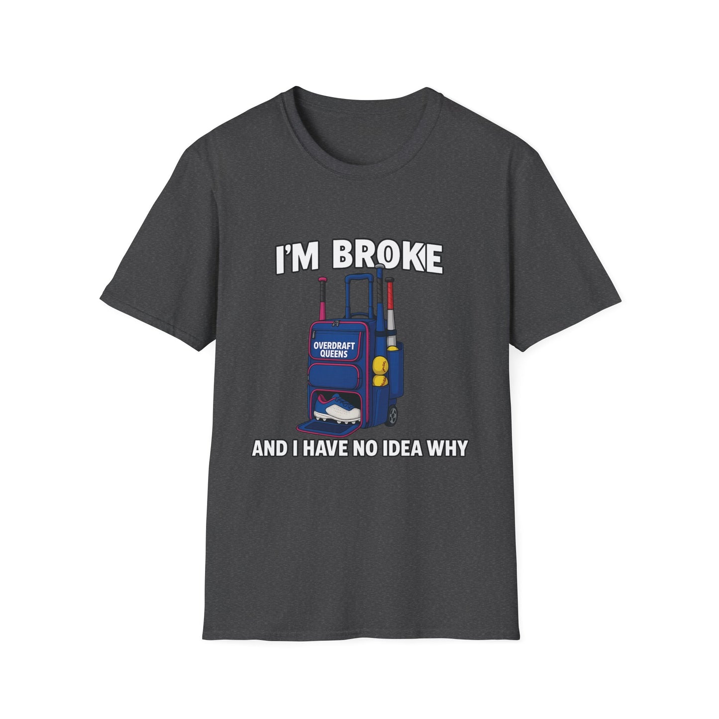 Softball Mom I'm Broke Tee