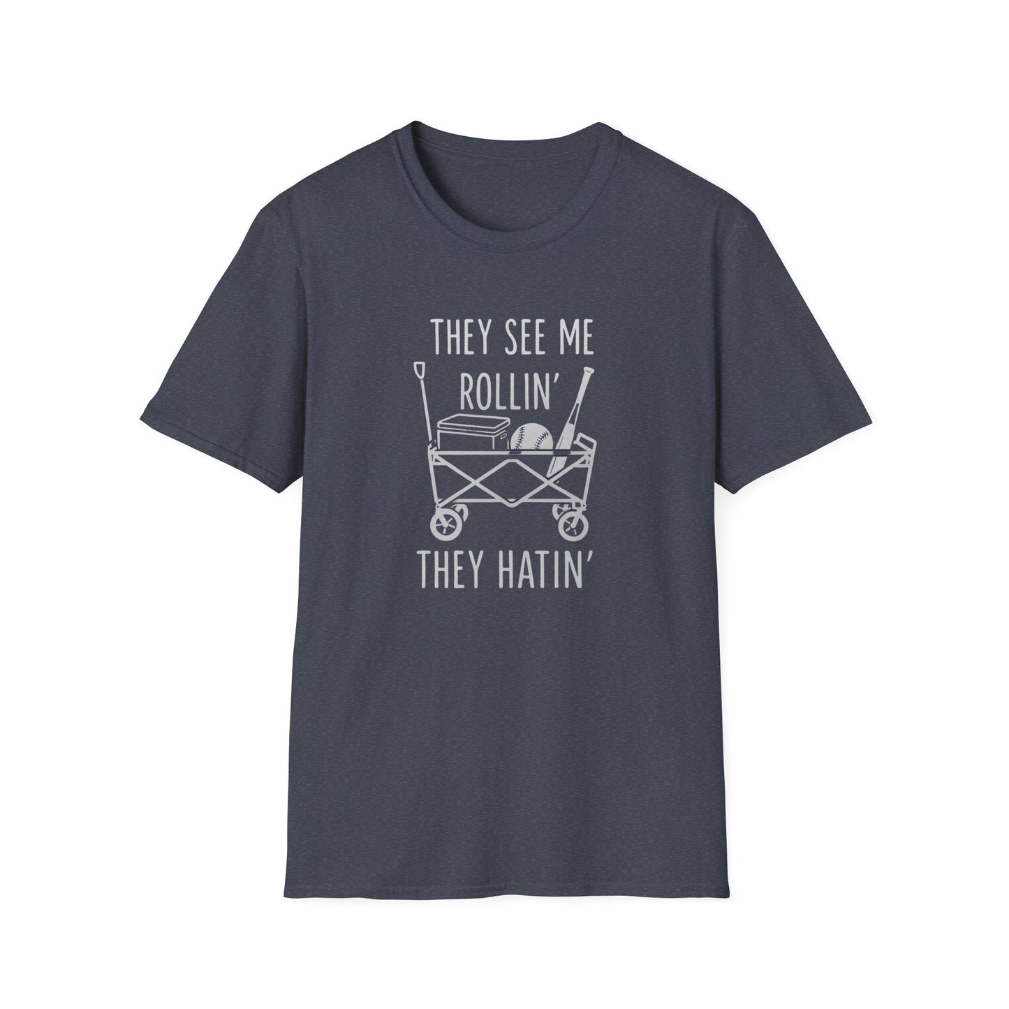 They See Me Rollin Softball Tee