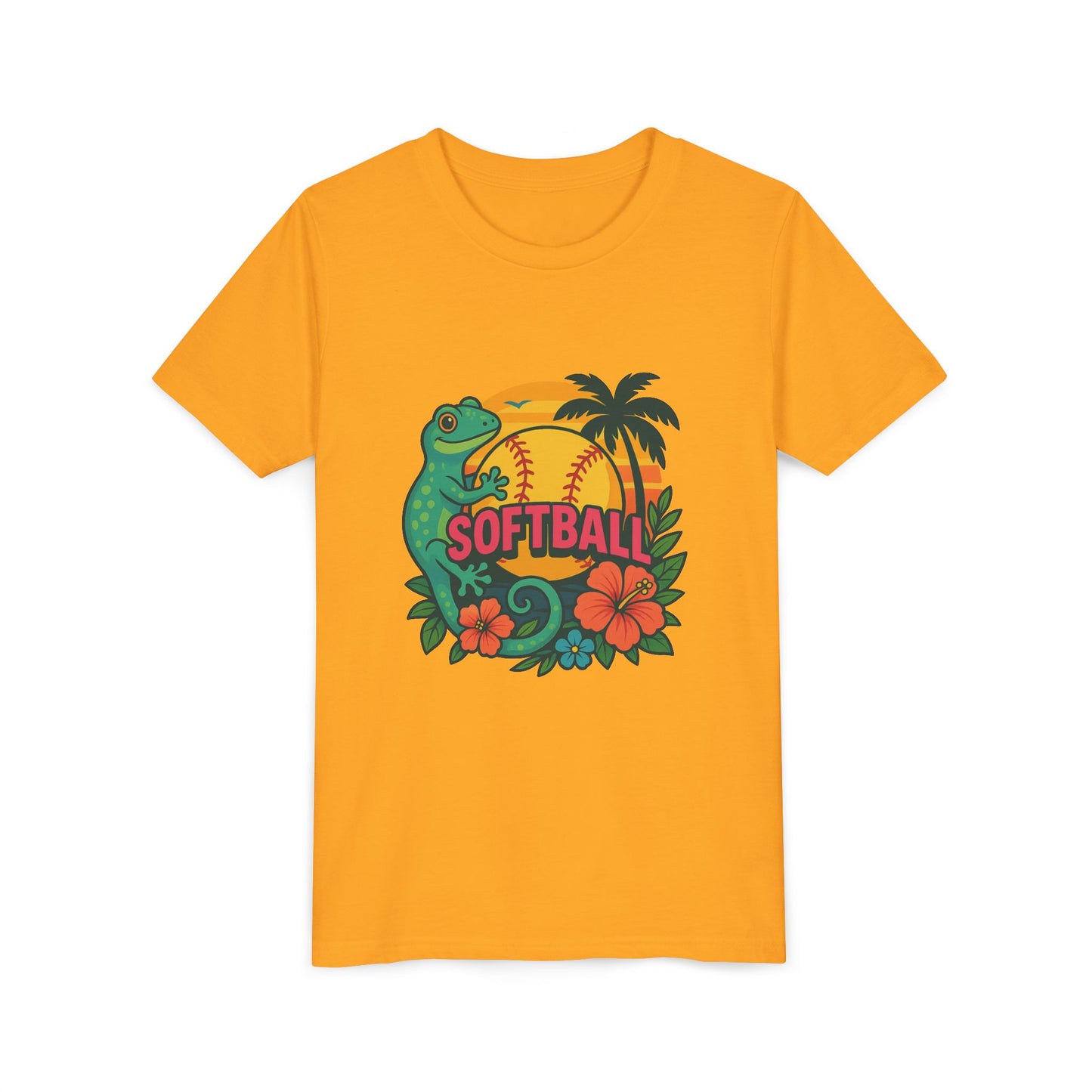 Hawaiian Softball Youth Tee