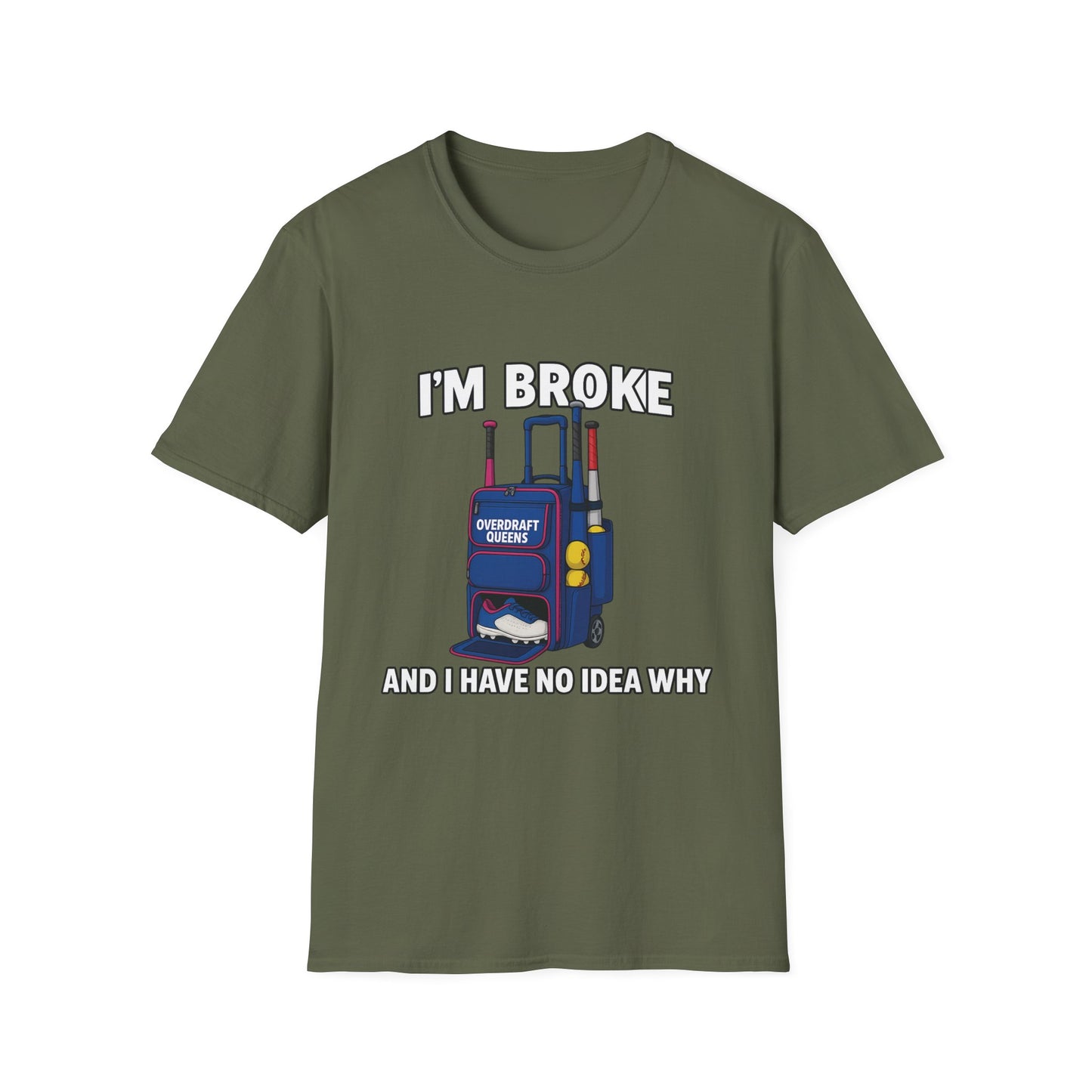 Softball Mom I'm Broke Tee