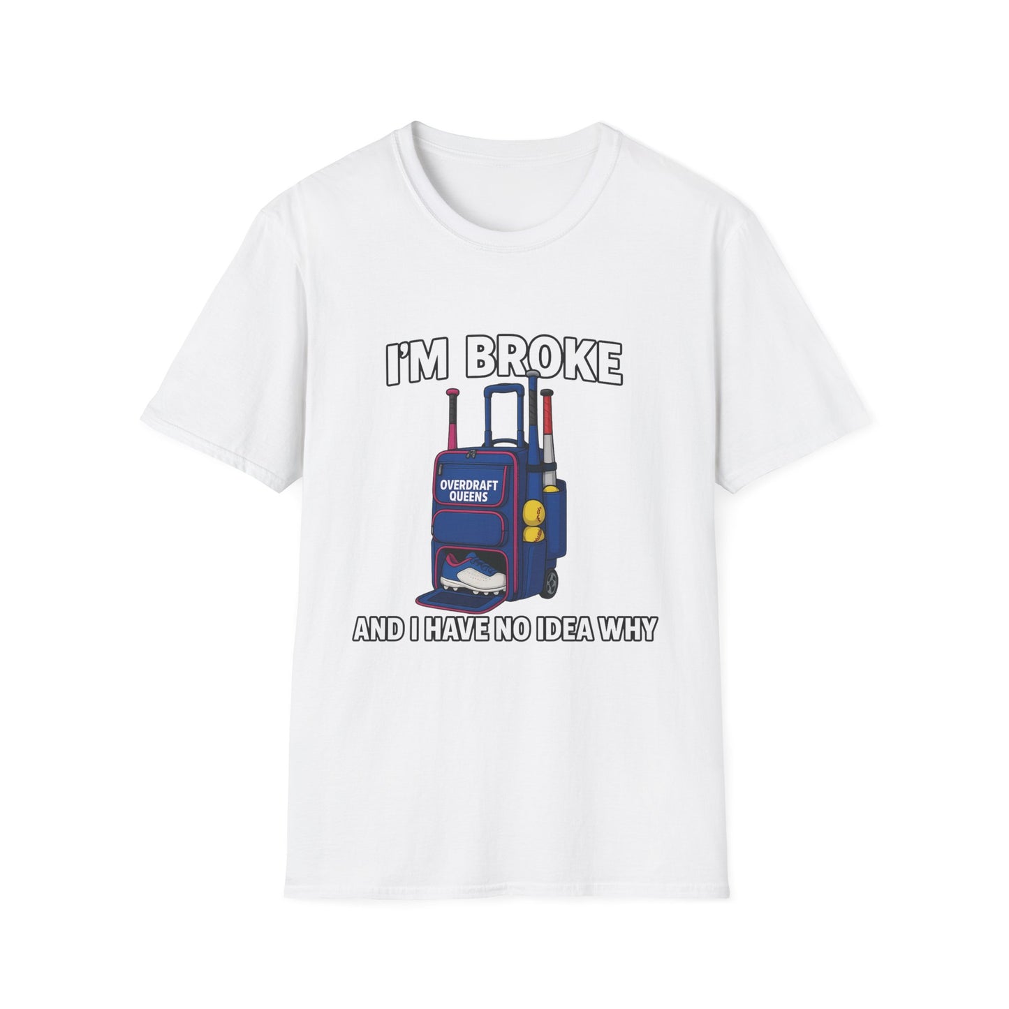 Softball Mom I'm Broke Tee